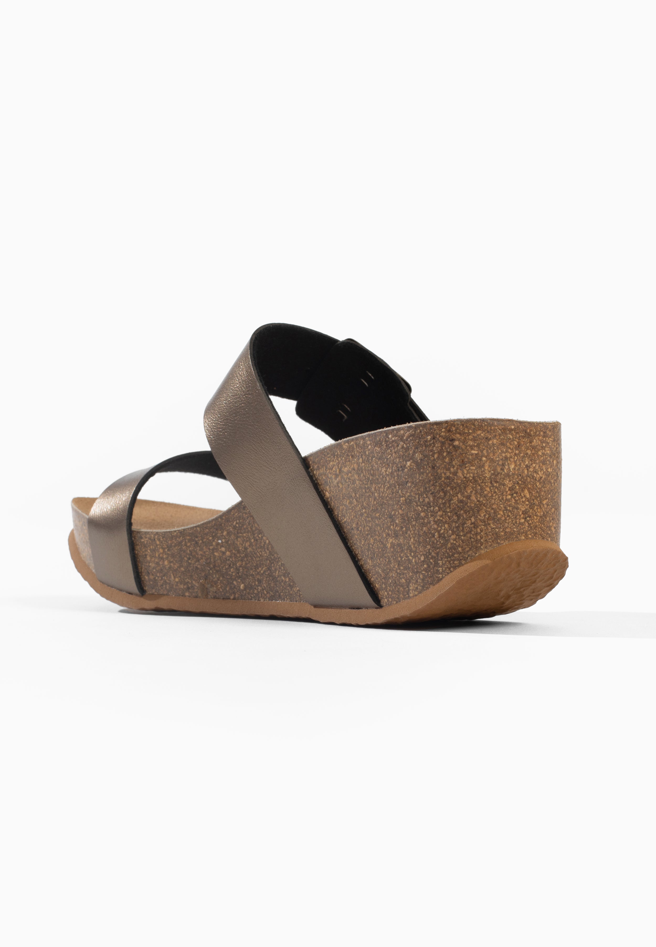 Sandales Jakarta Compensées et semi-compensées Bronze