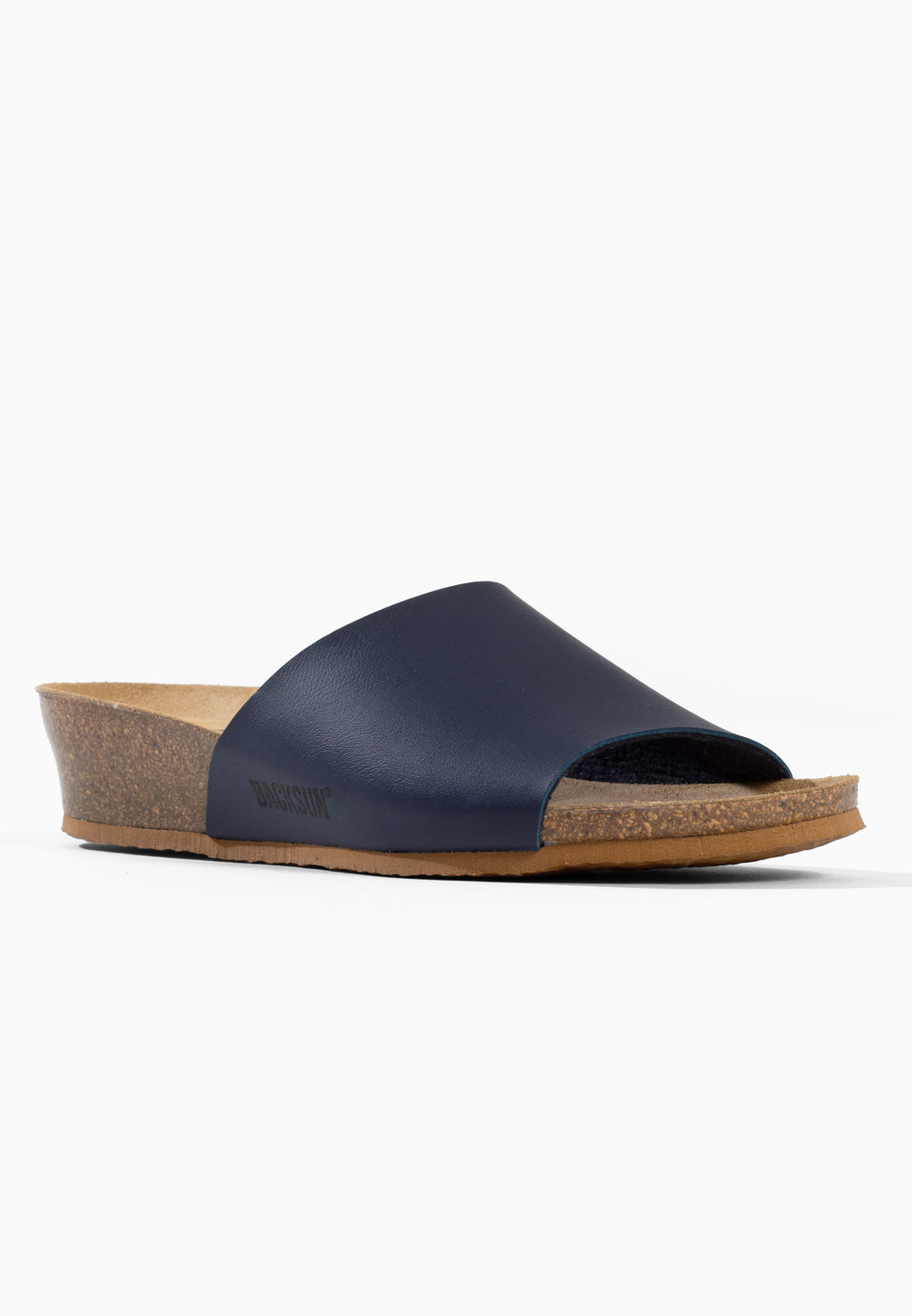 Bologna Navy Blue Wedge and Semi-Wedge Sandals