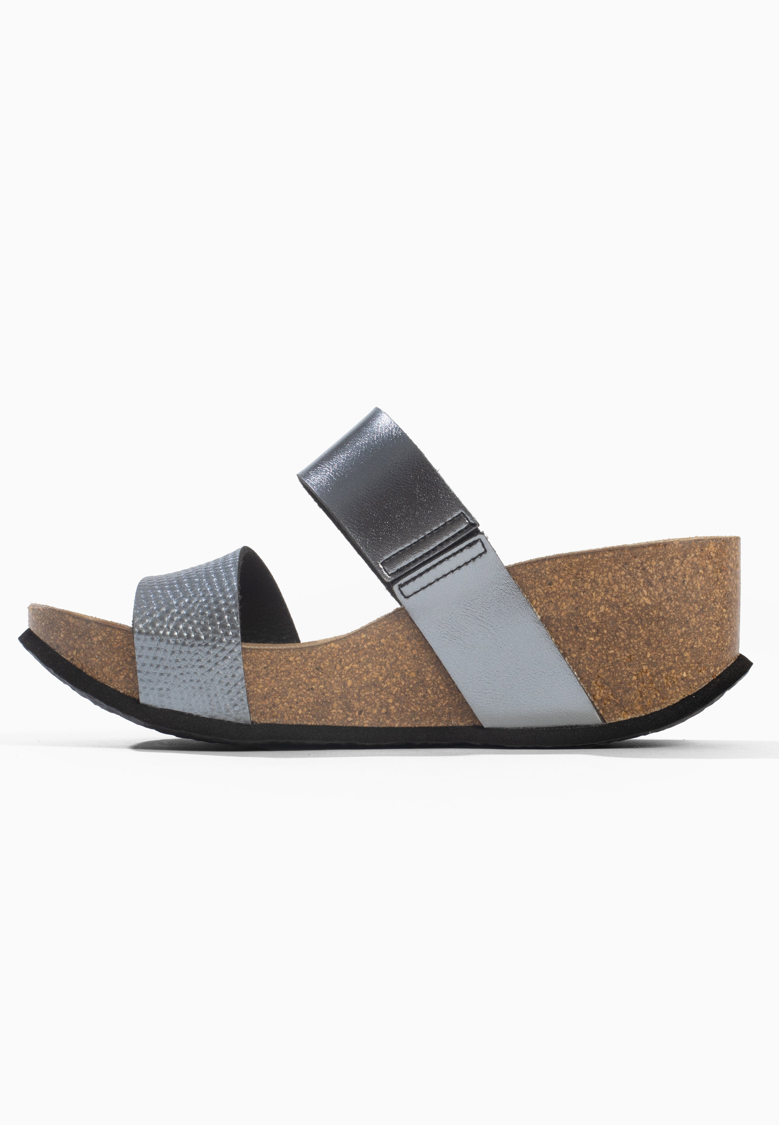 Sandales Compensées et Semi-compensées Libreville Pewter