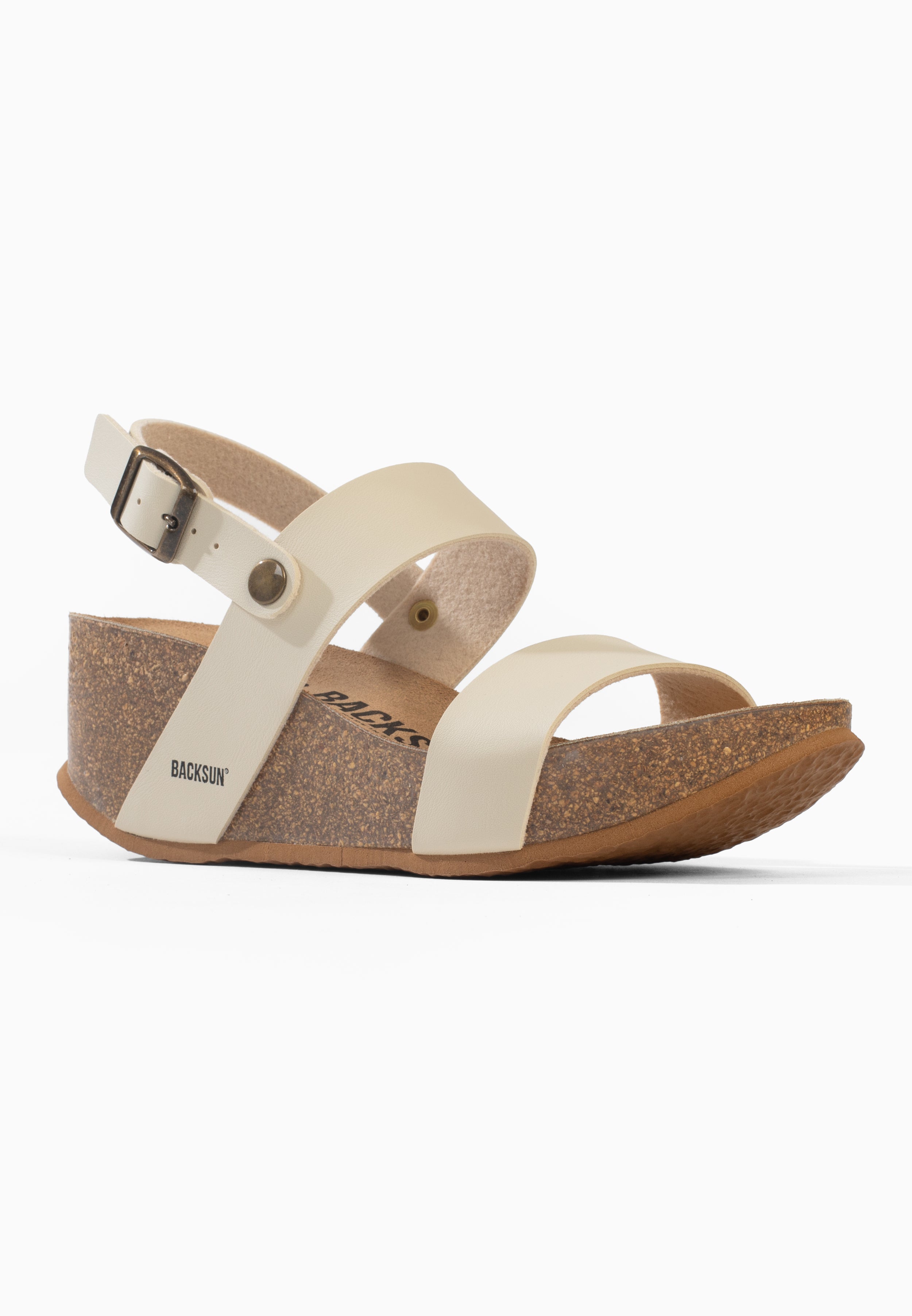 Sandales Compensées et Semi-compensées Cali Beige