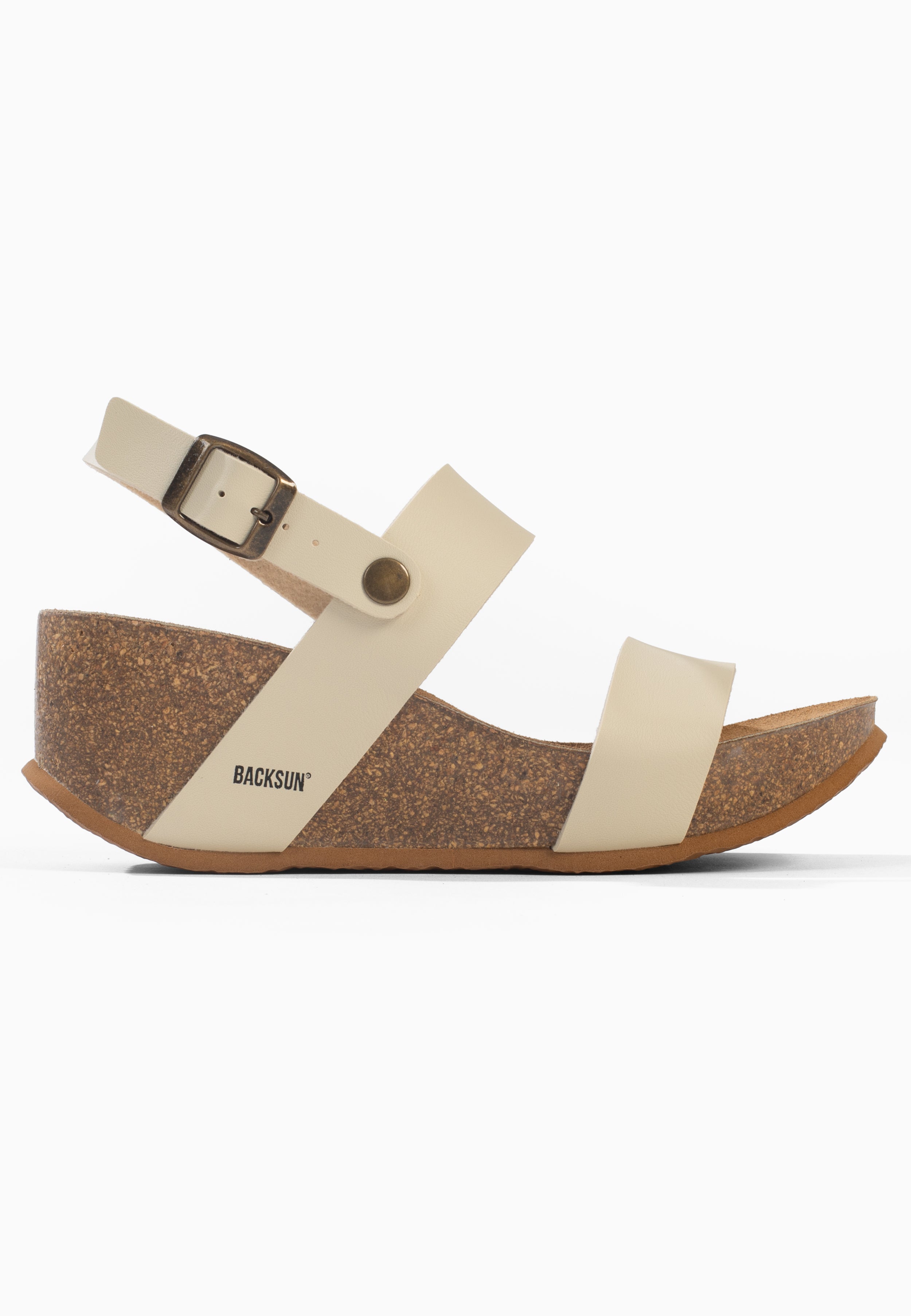 Sandales Compensées et Semi-compensées Cali Beige
