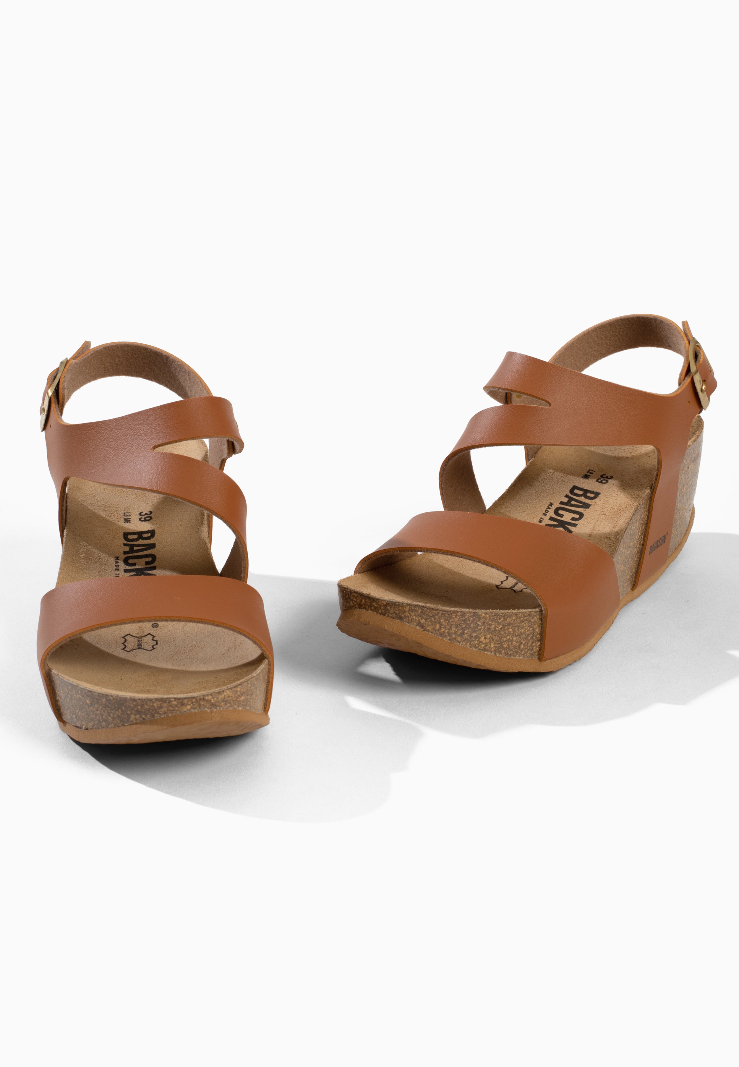 Sandales Compensées et Semi-compensées Bolzano Camel