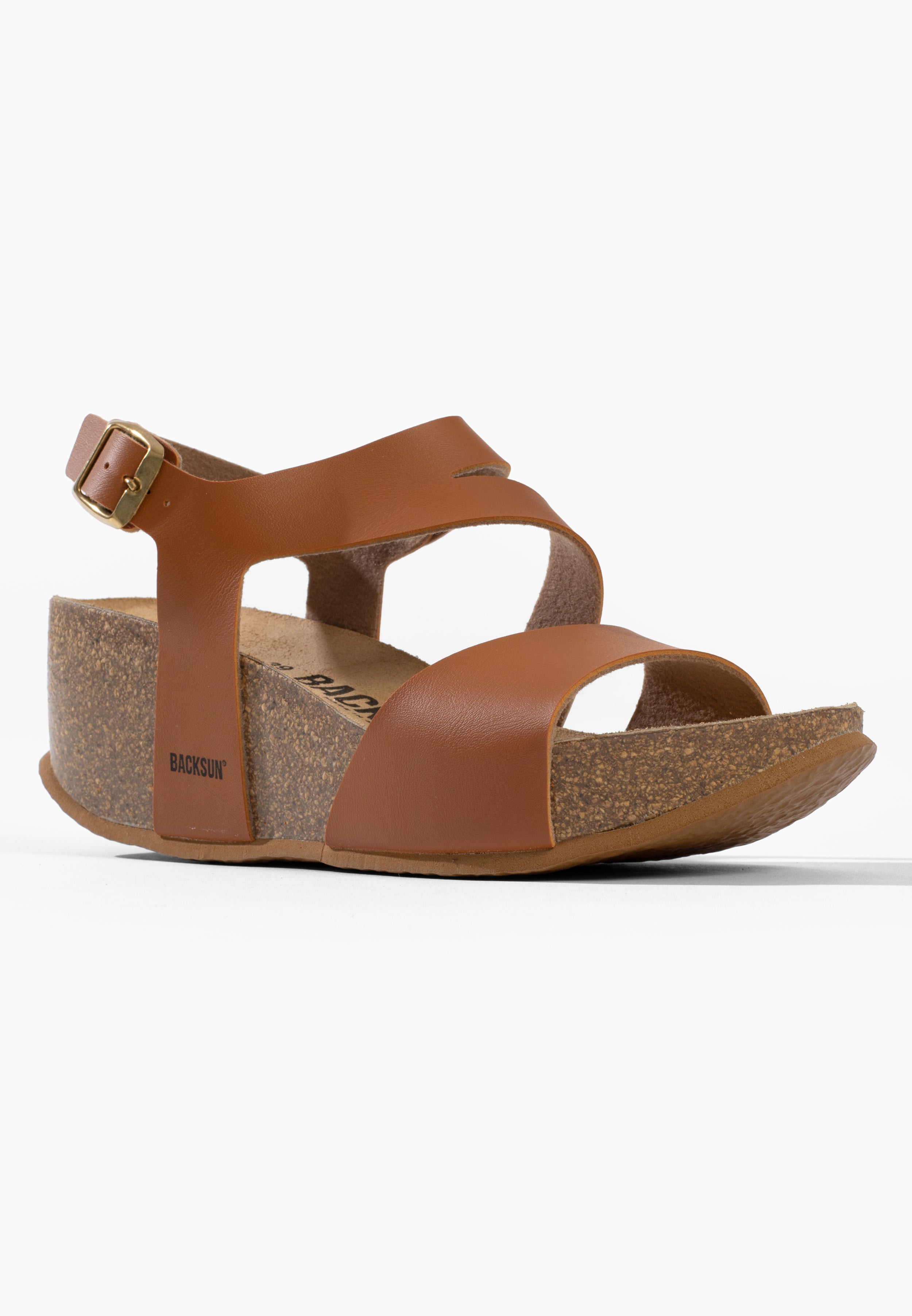 Sandales Compensées et Semi-compensées Bolzano Camel