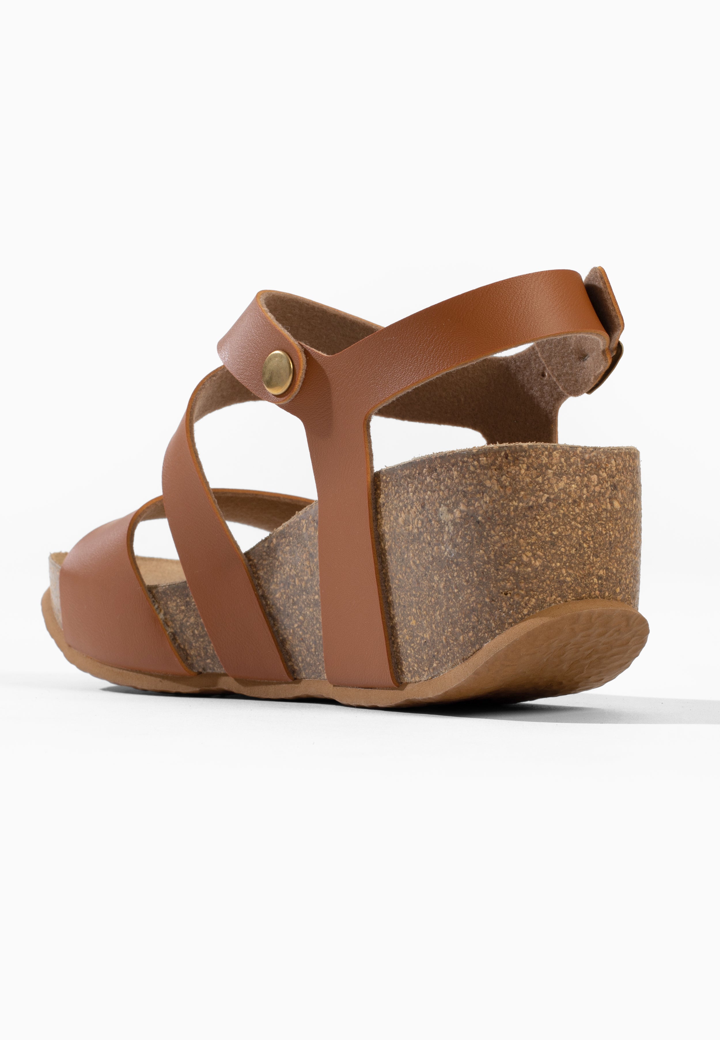 Sandales Compensées et Semi-compensées Bolzano Camel