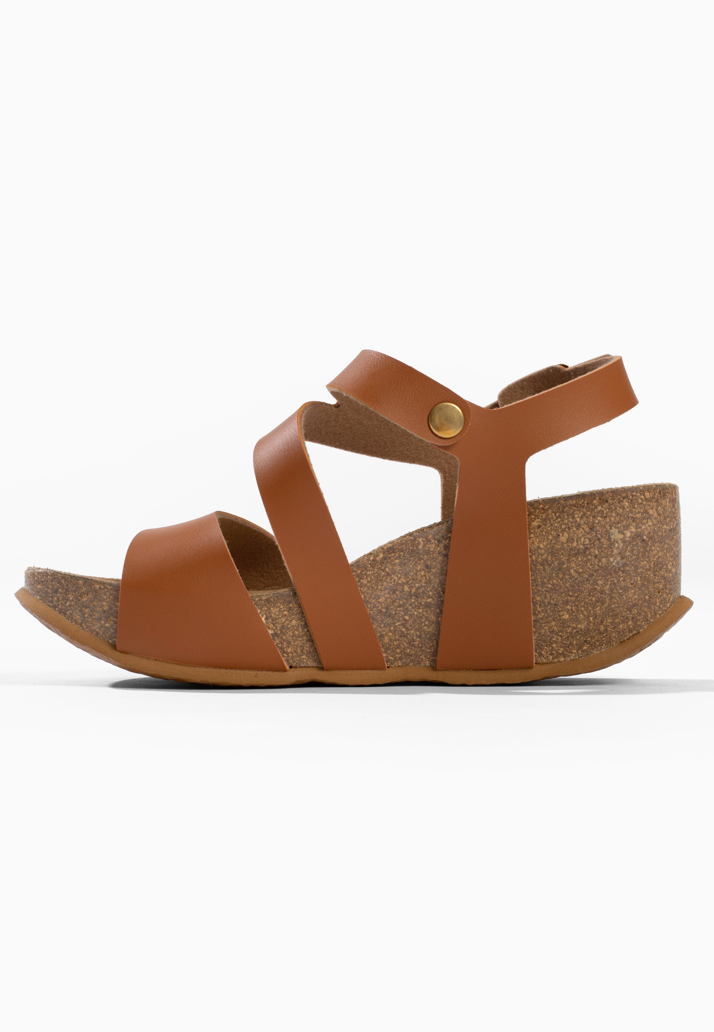 Sandales Compensées et Semi-compensées Bolzano Camel