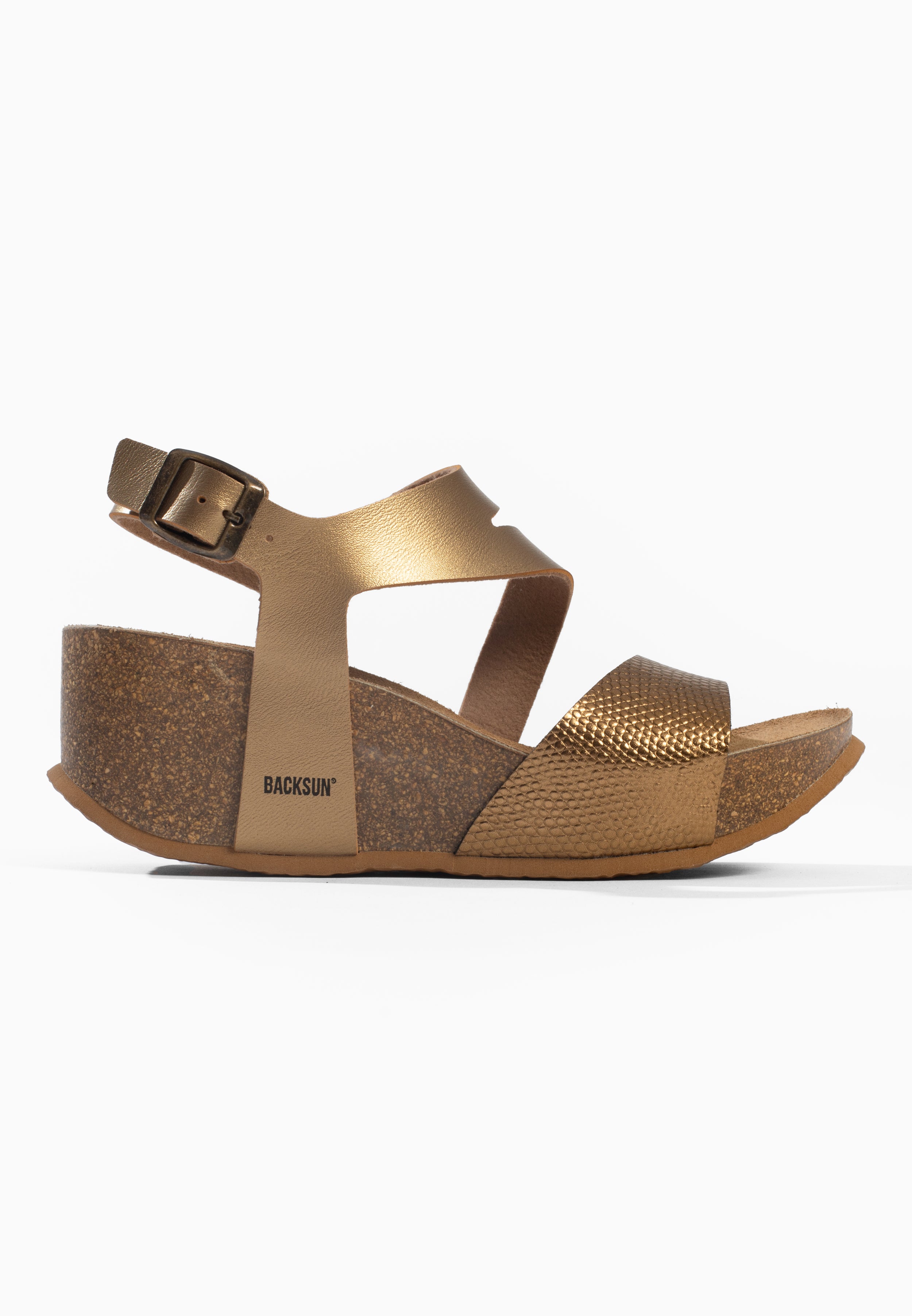 Sandales Bolzano Compensées et semi-compensées Bronze