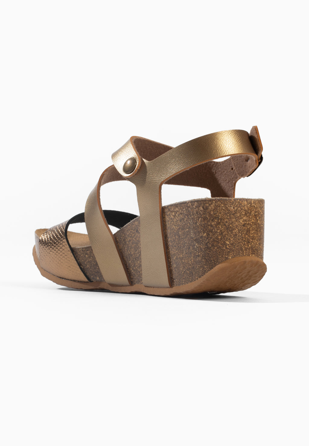 Sandales Bolzano Compensées et semi-compensées Bronze