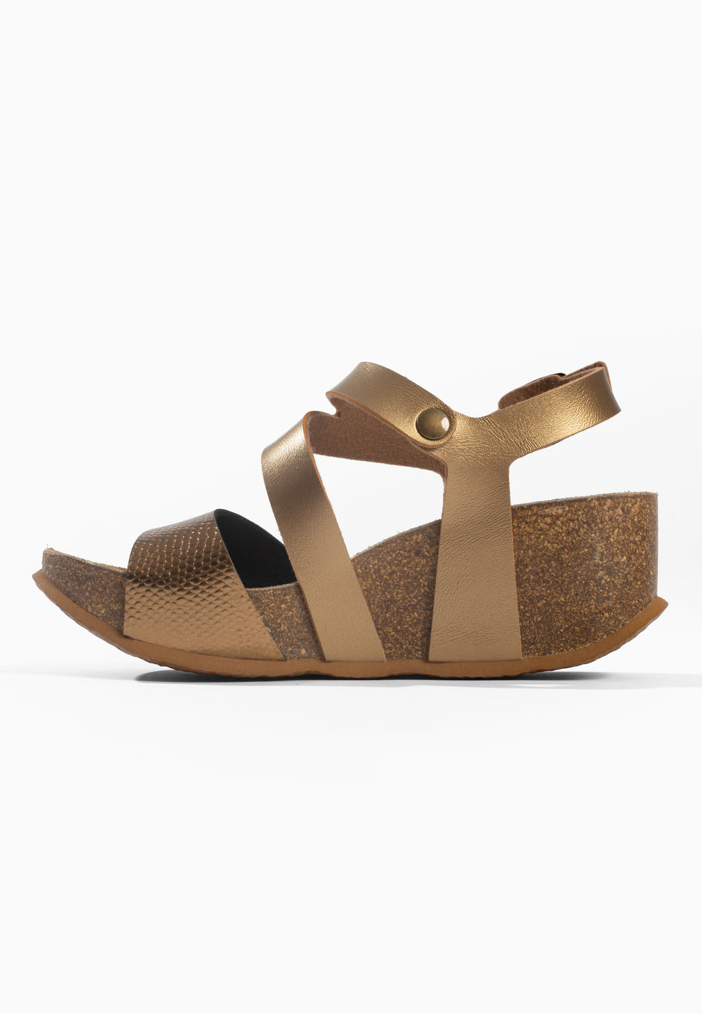 Sandales Bolzano Compensées et semi-compensées Bronze