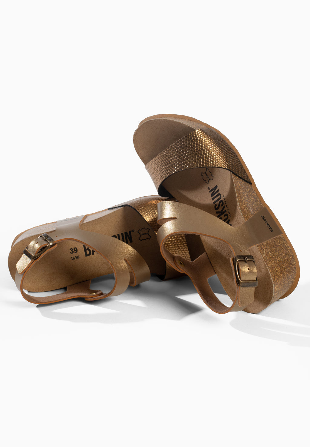 Sandales Bolzano Compensées et semi-compensées Bronze