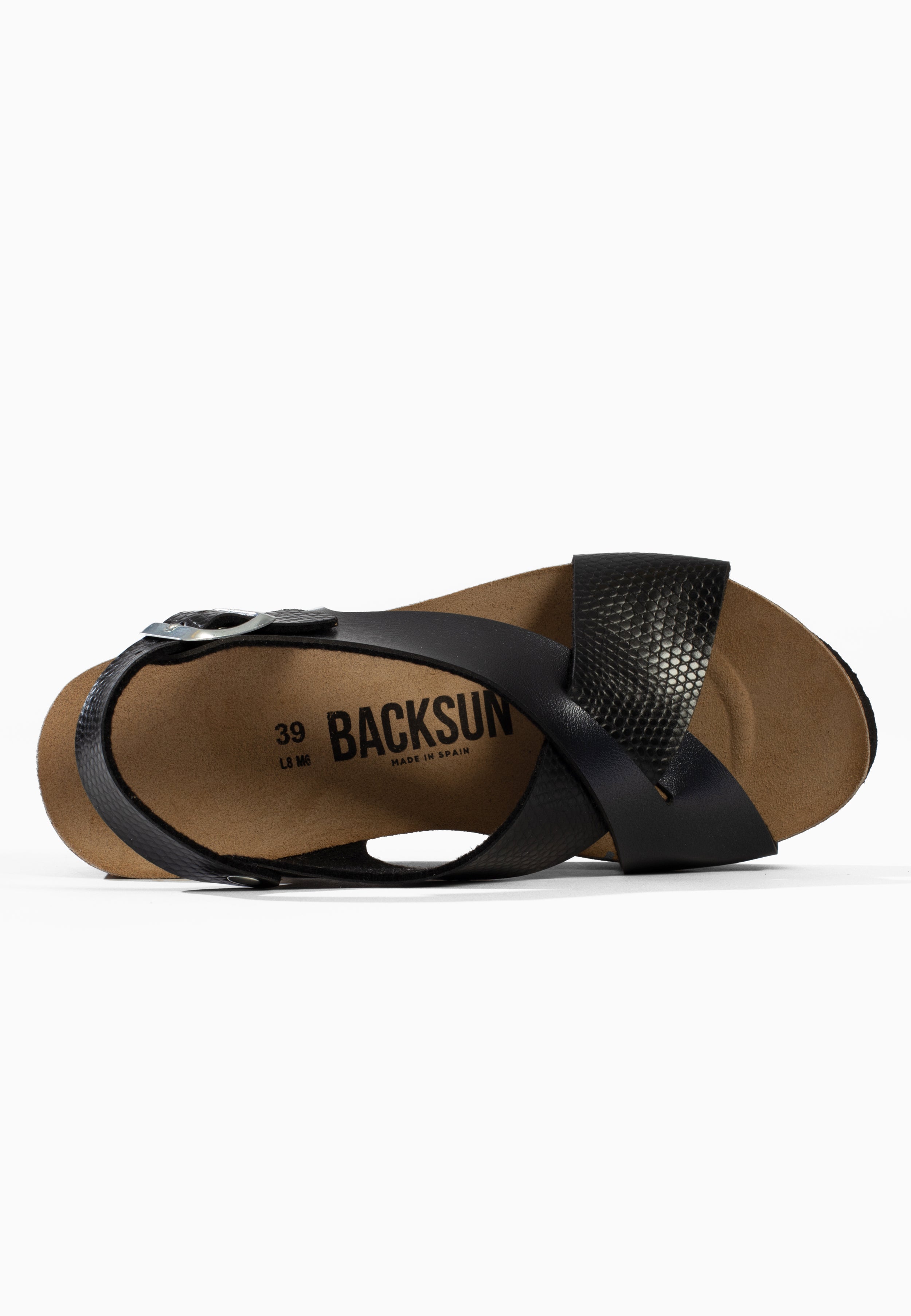 Sandales Brindisi Compensées et semi-compensées Noir