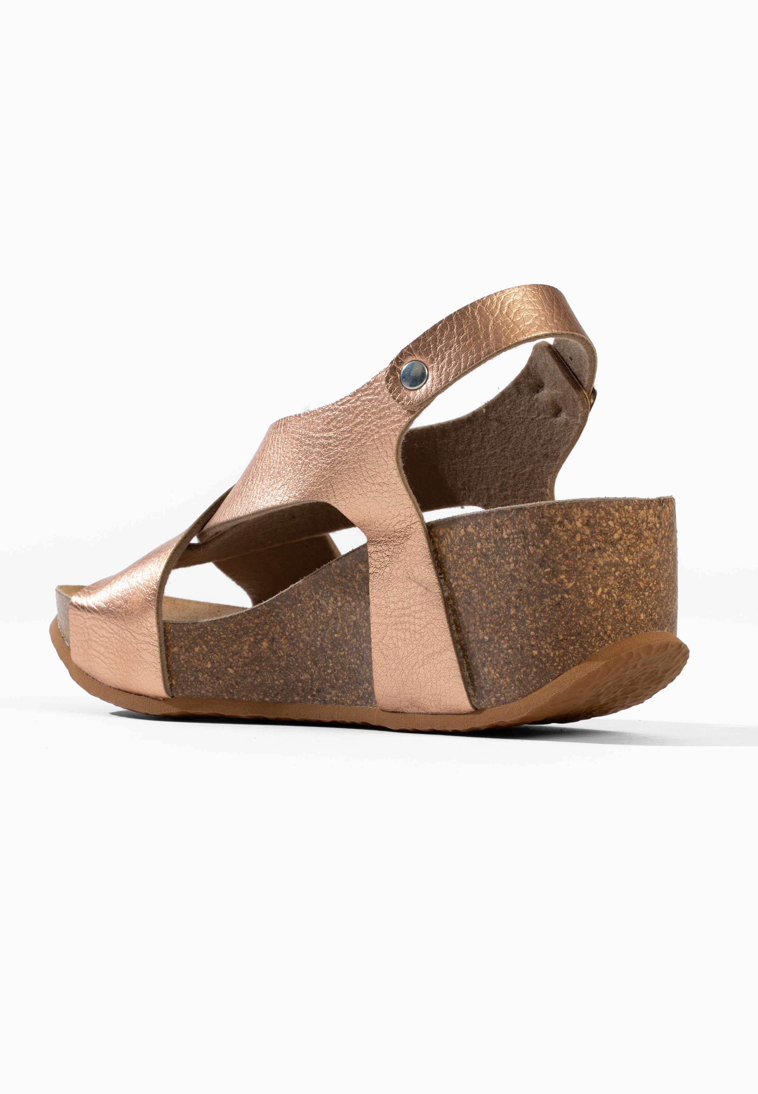 Sandales Compensées et Semi-compensées Brindisi Rose Doré