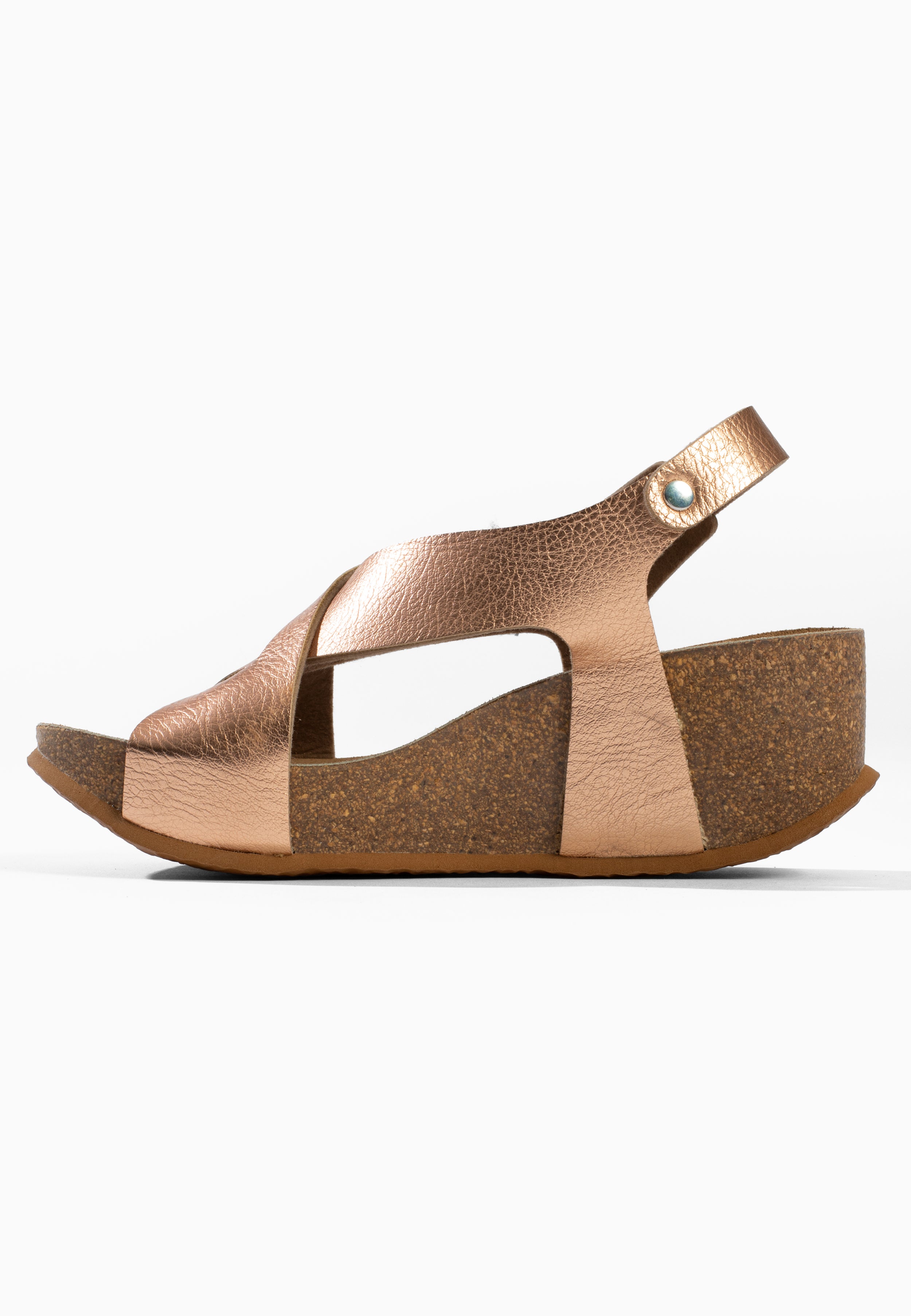 Sandales Compensées et Semi-compensées Brindisi Rose Doré