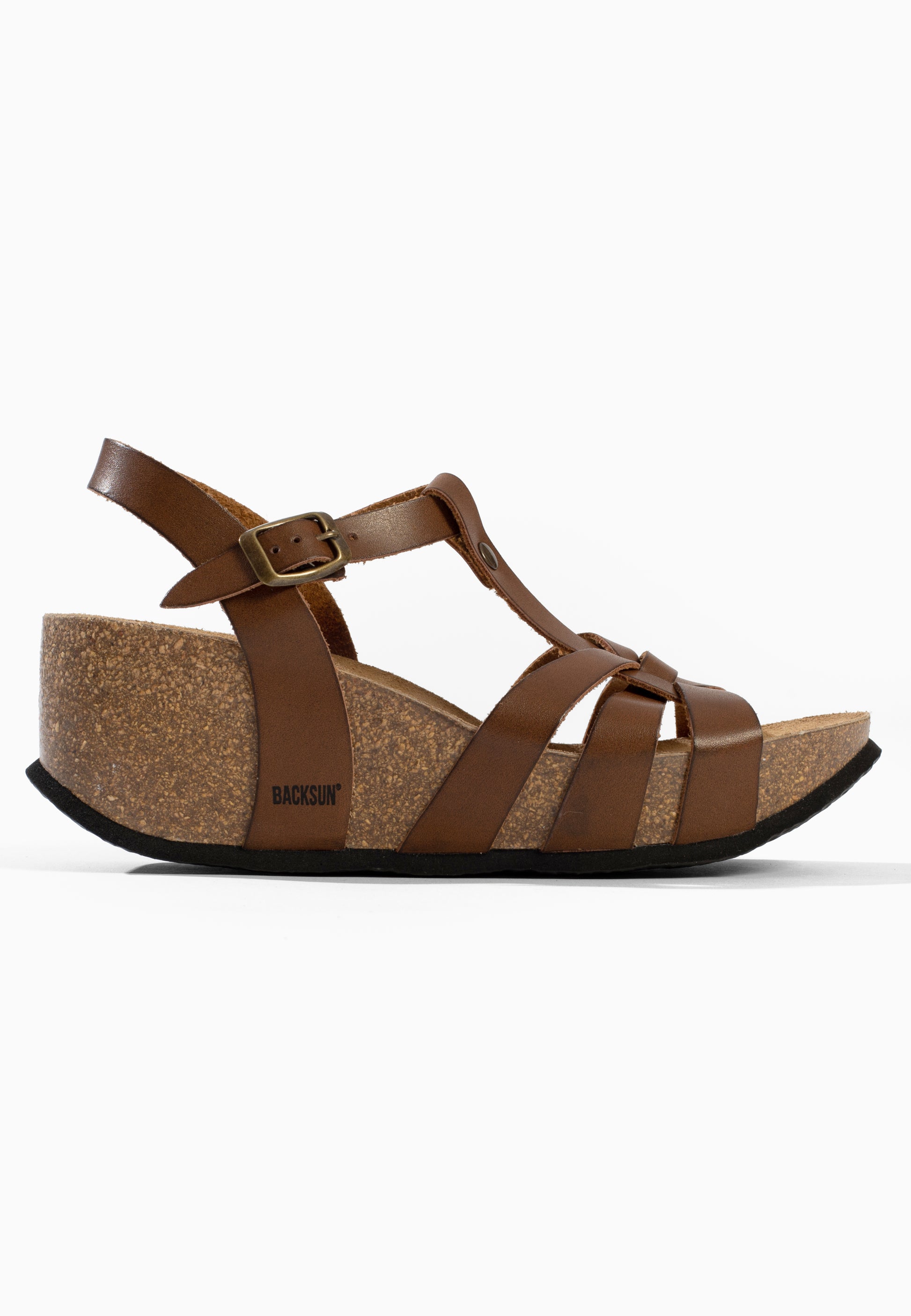 Sandales Compensées et Semi-compensées Cagliari Camel