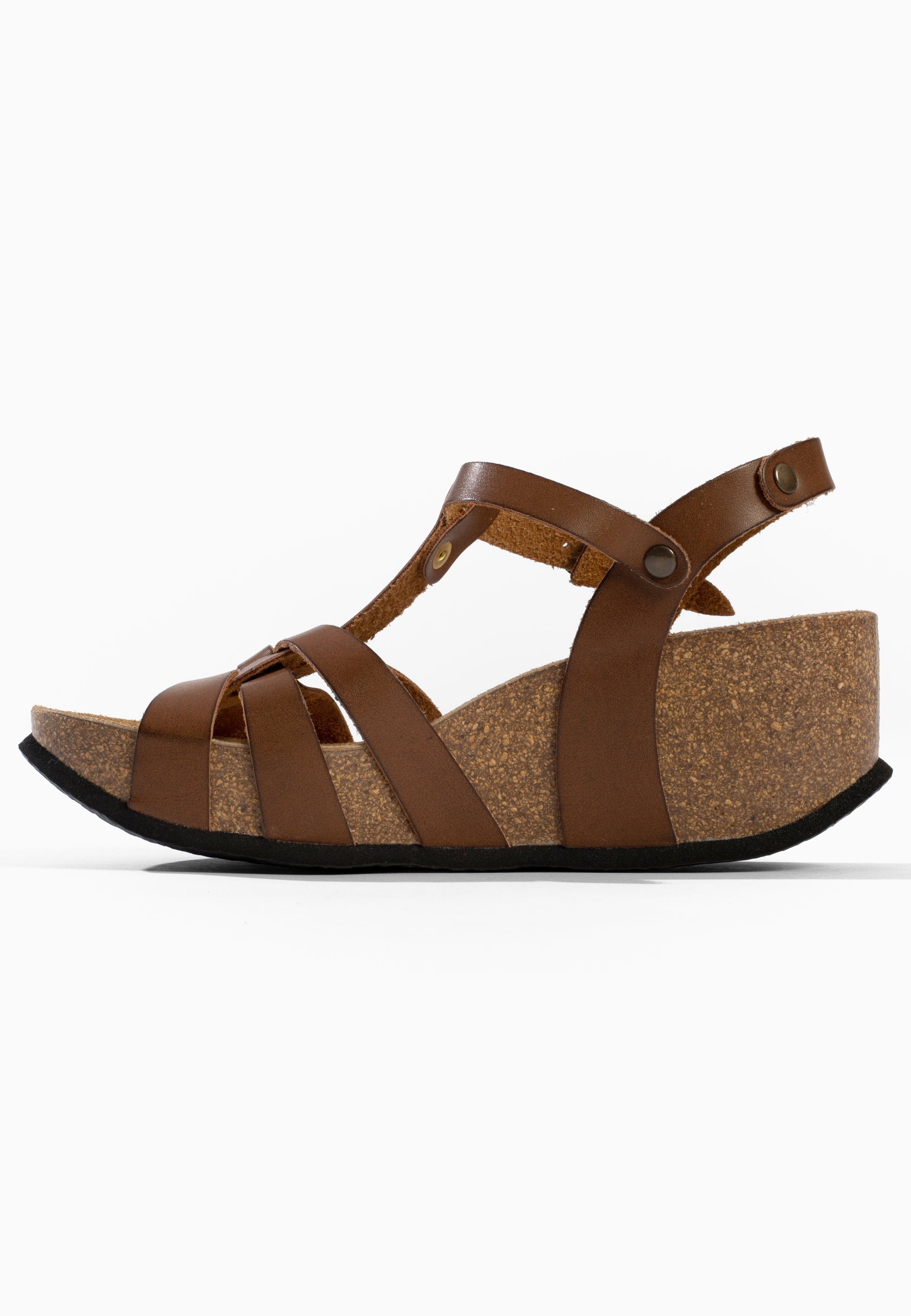 Sandales Compensées et Semi-compensées Cagliari Camel