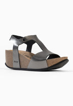 Sandales Compensées et Semi-compensées Florence Anthracite