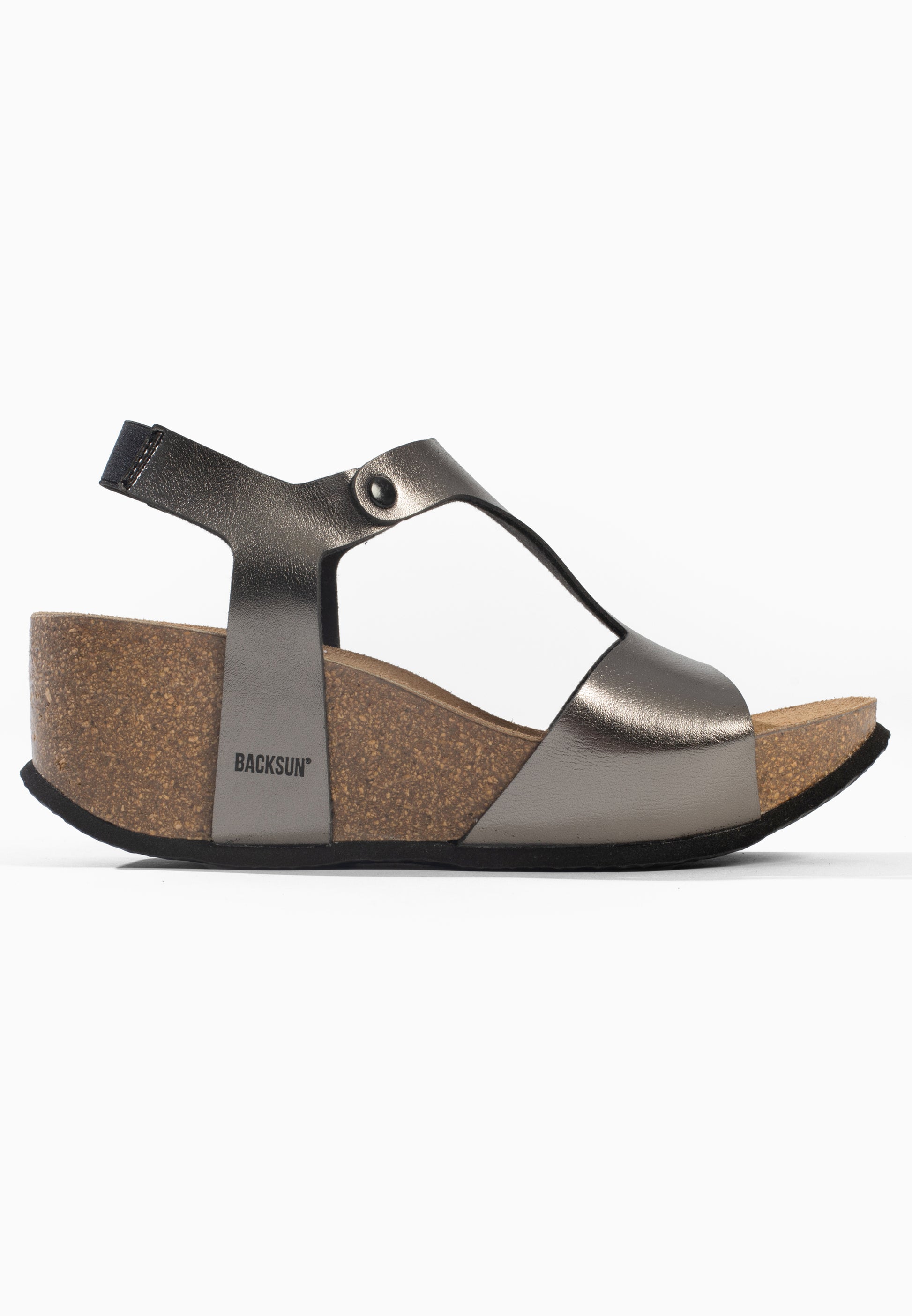 Sandales Compensées et Semi-compensées Florence Anthracite