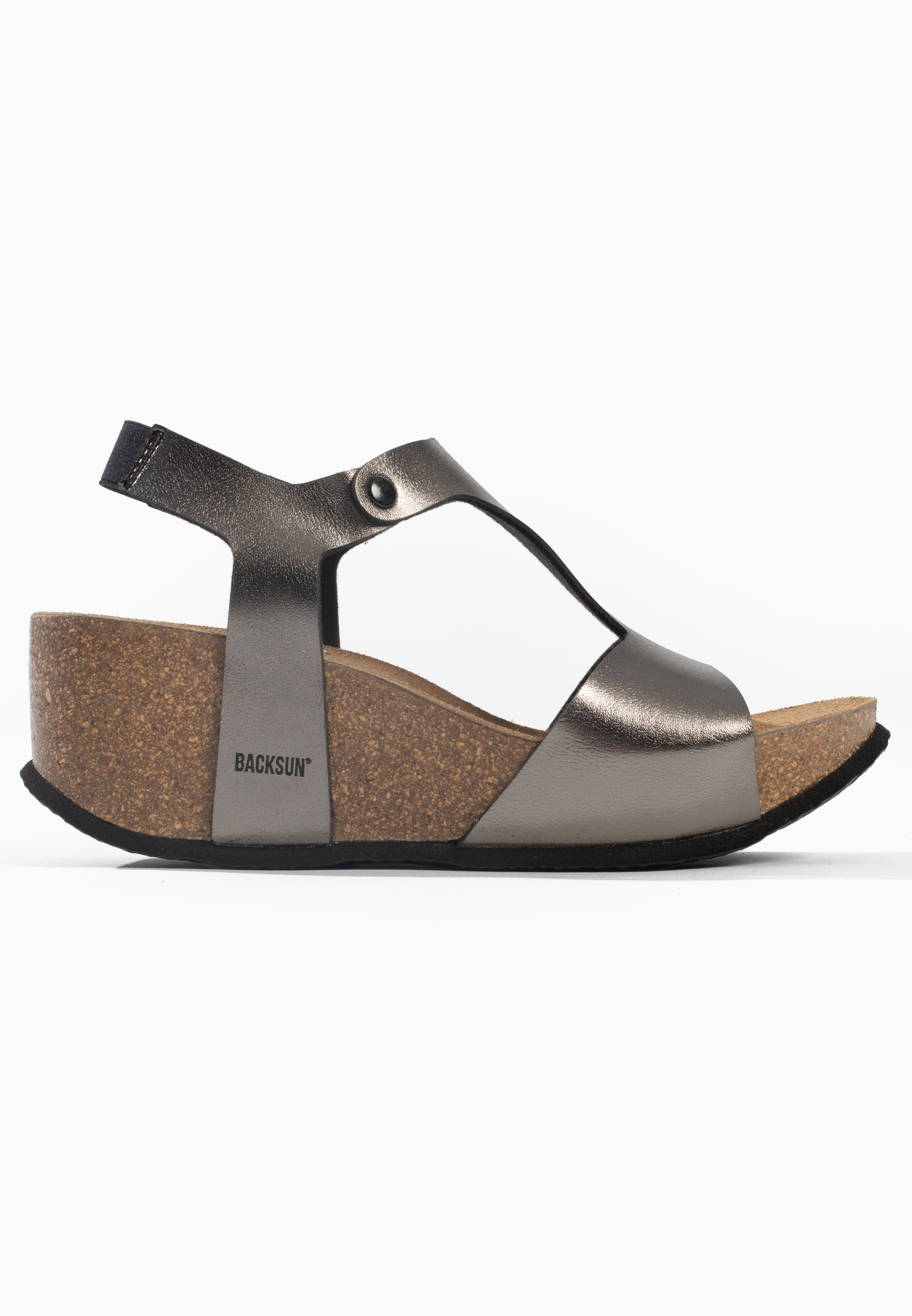 Sandales Compensées et Semi-compensées Florence Anthracite