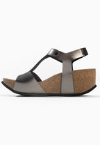 Sandales Compensées et Semi-compensées Florence Anthracite