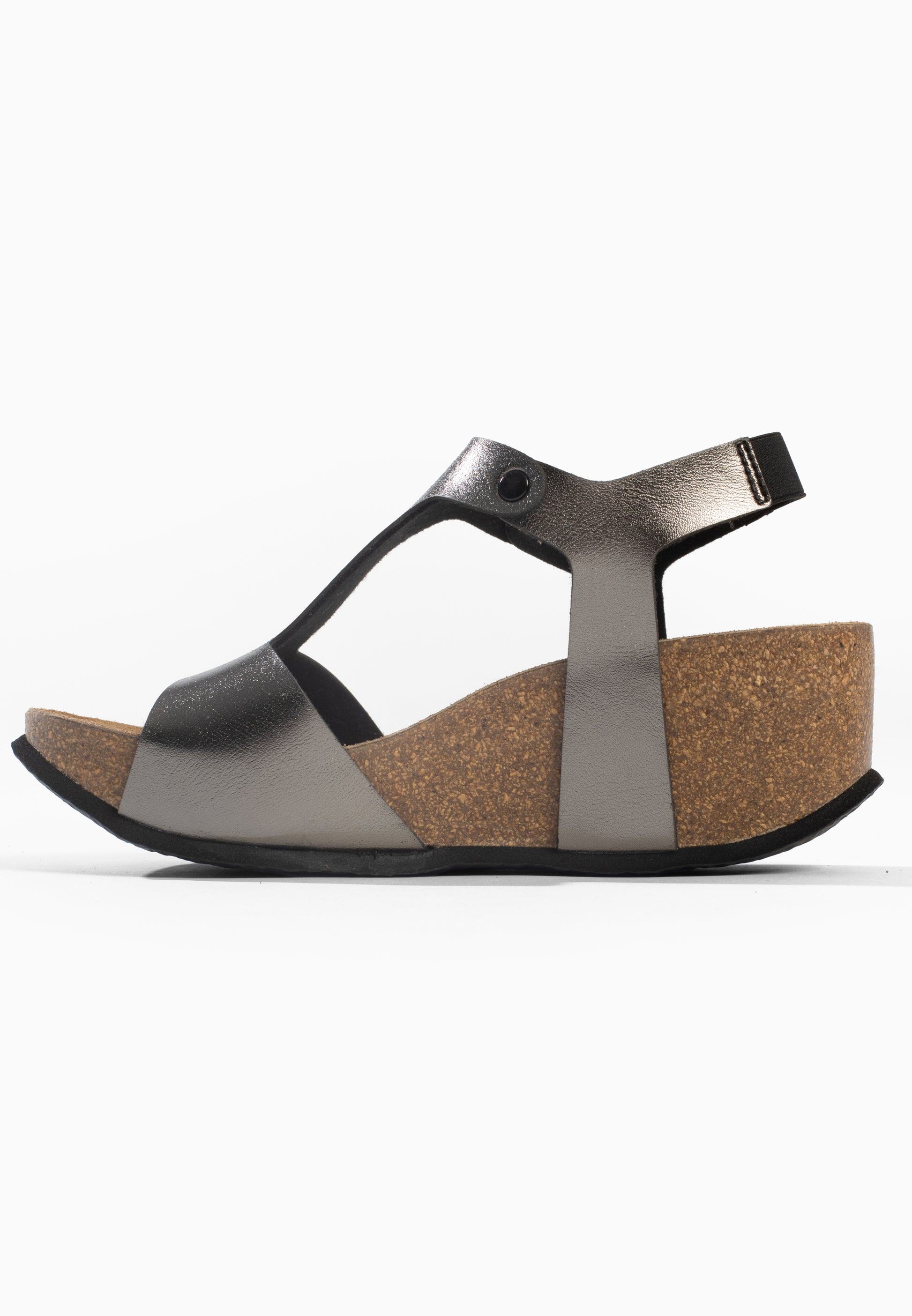Sandales Compensées et Semi-compensées Florence Anthracite