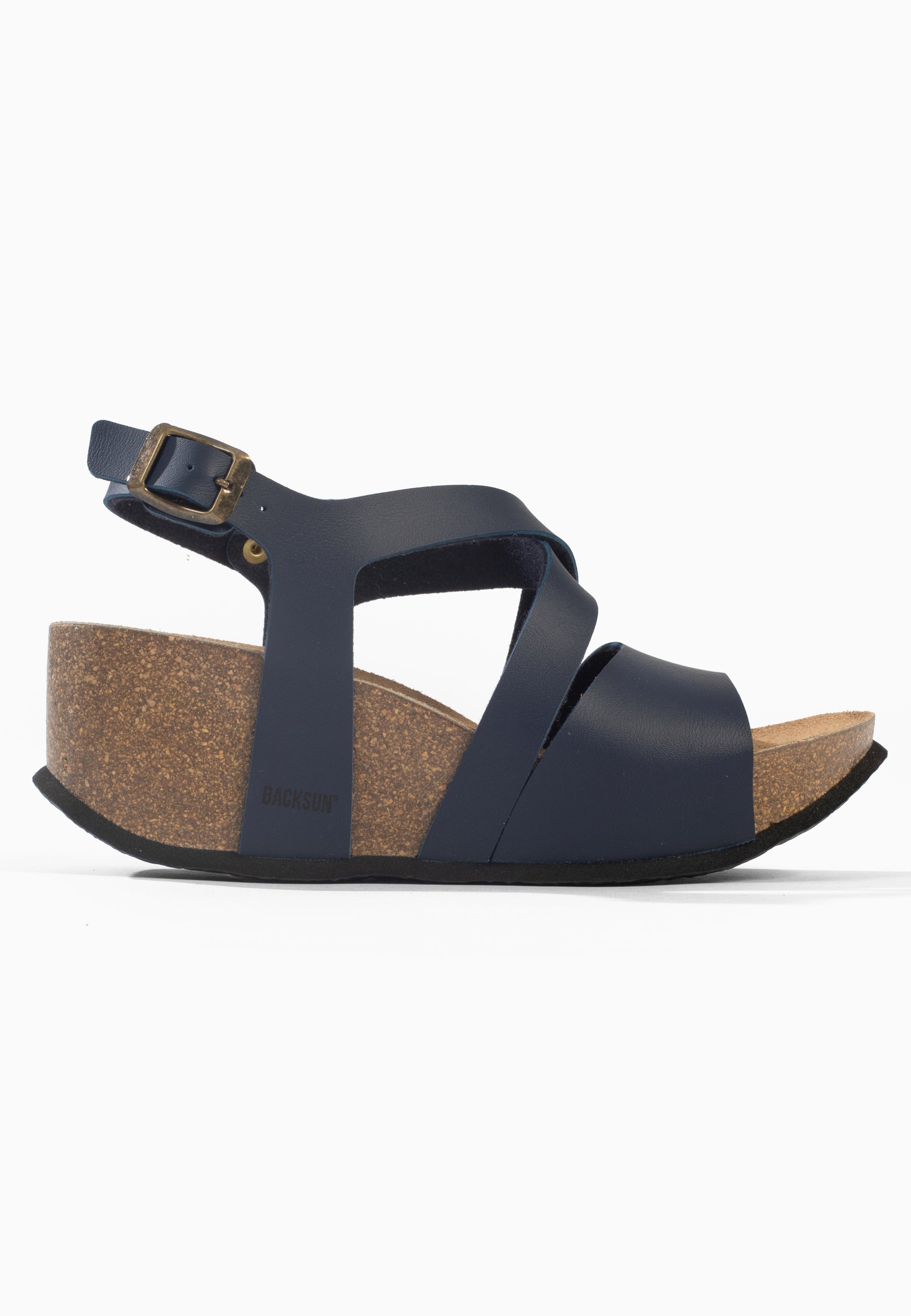 Sandales Compensées et Semi-compensées Forli Bleu marine