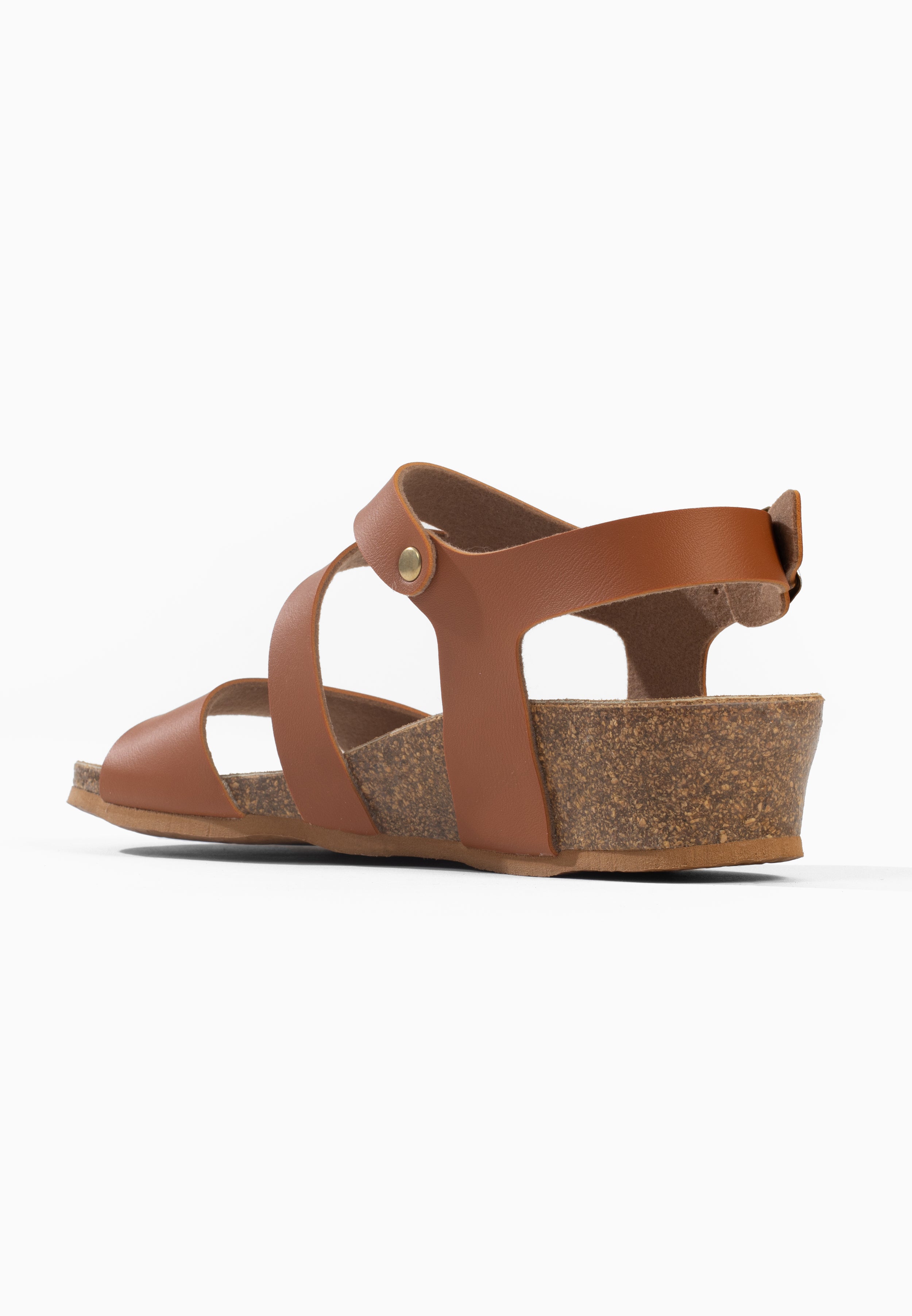 Sandales Lamezia Compensées et semi-compensées Camel