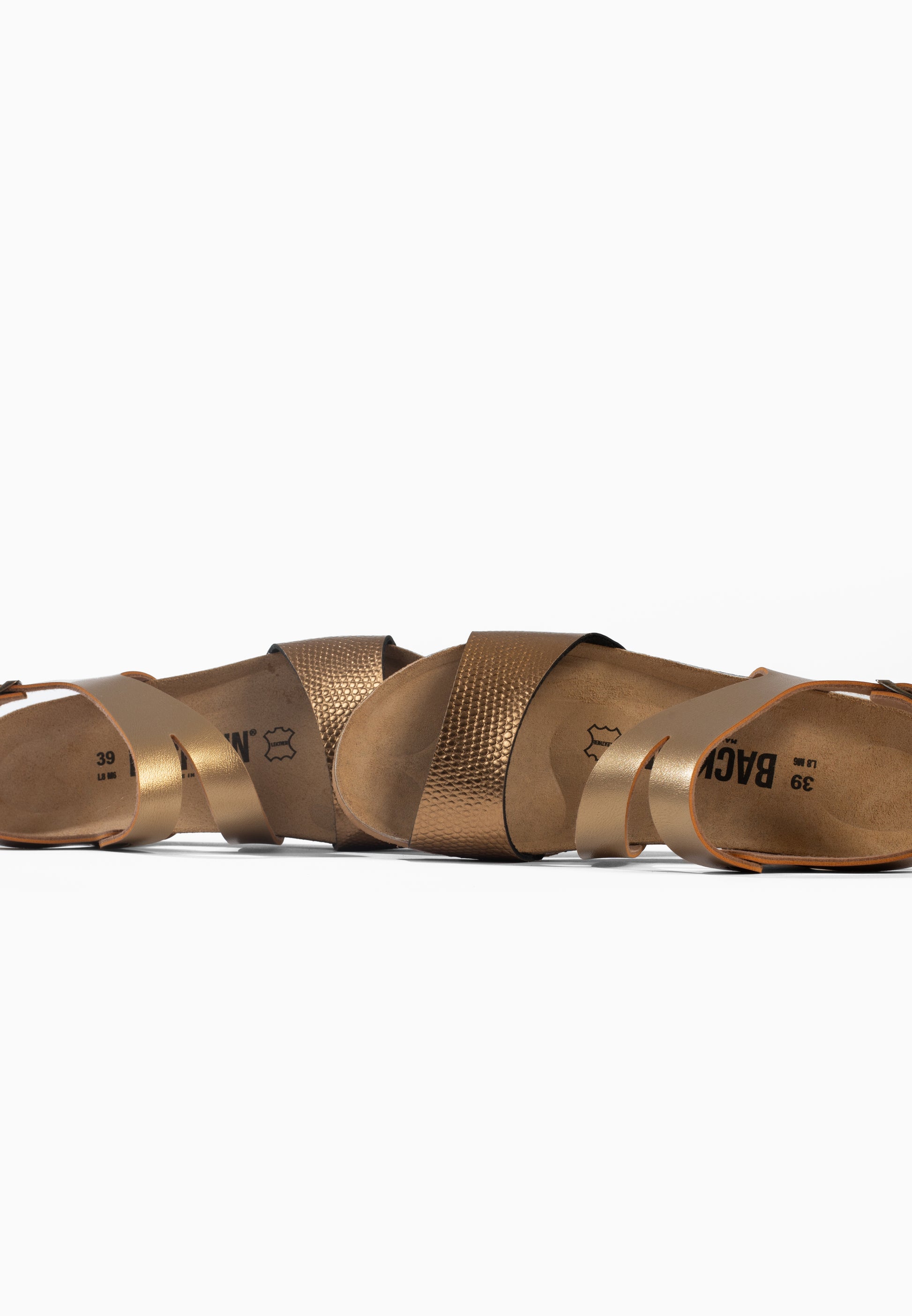 Sandales Lamezia Compensées et semi-compensées Bronze
