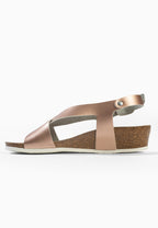 Lampa Rose Gold Wedge and Semi-Wedge Sandals