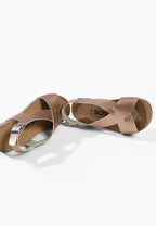 Lampa Rose Gold Wedge and Semi-Wedge Sandals