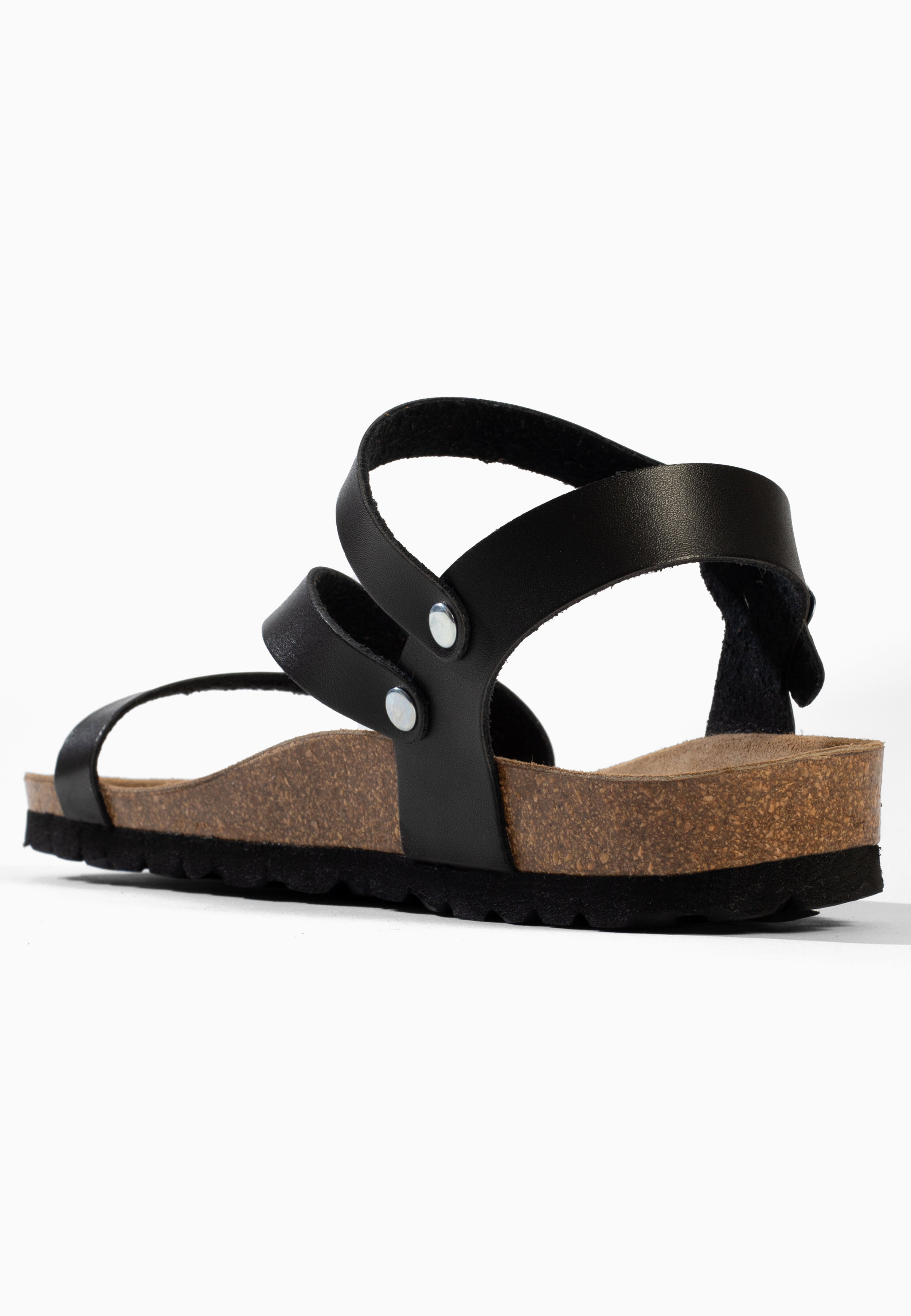 Sandales Parma Multi-Brides Noir