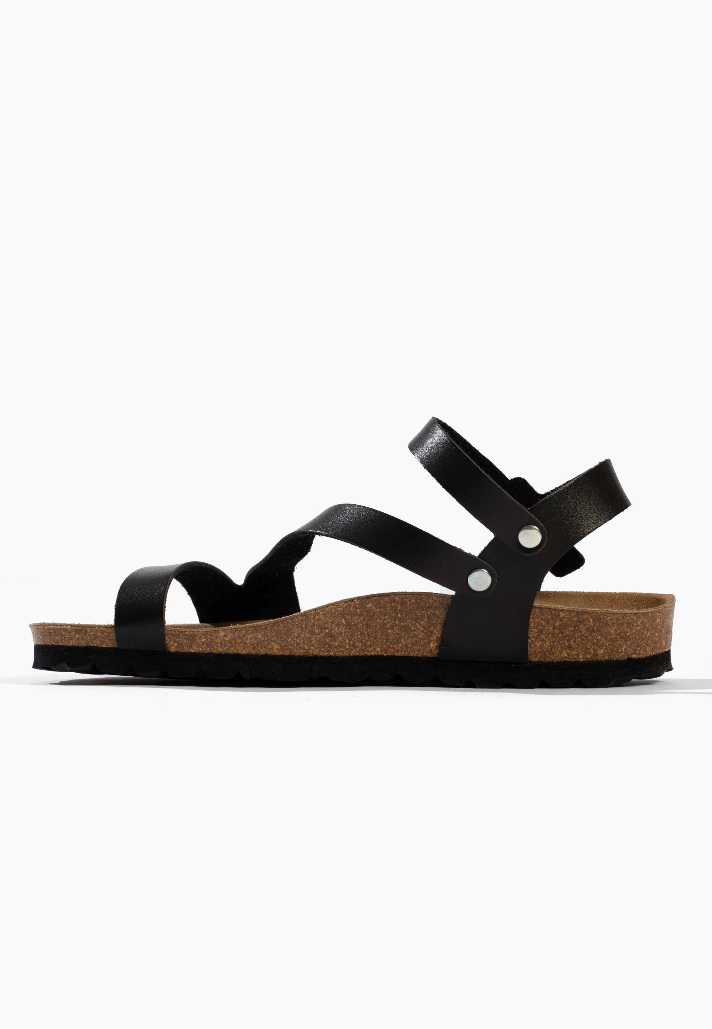 Sandales Parma Multi-Brides Noir