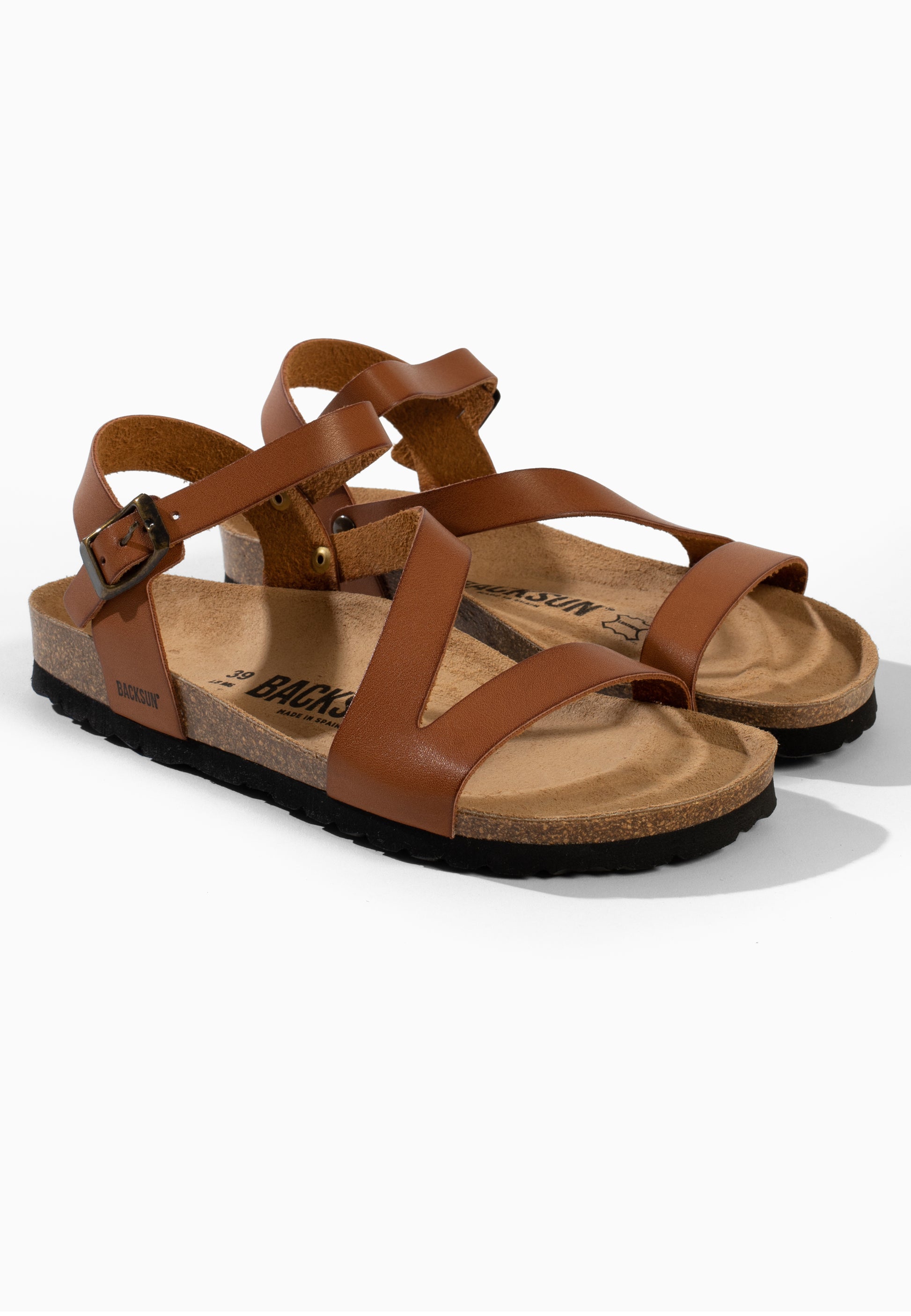 Sandales Parma Multi-Brides Tan
