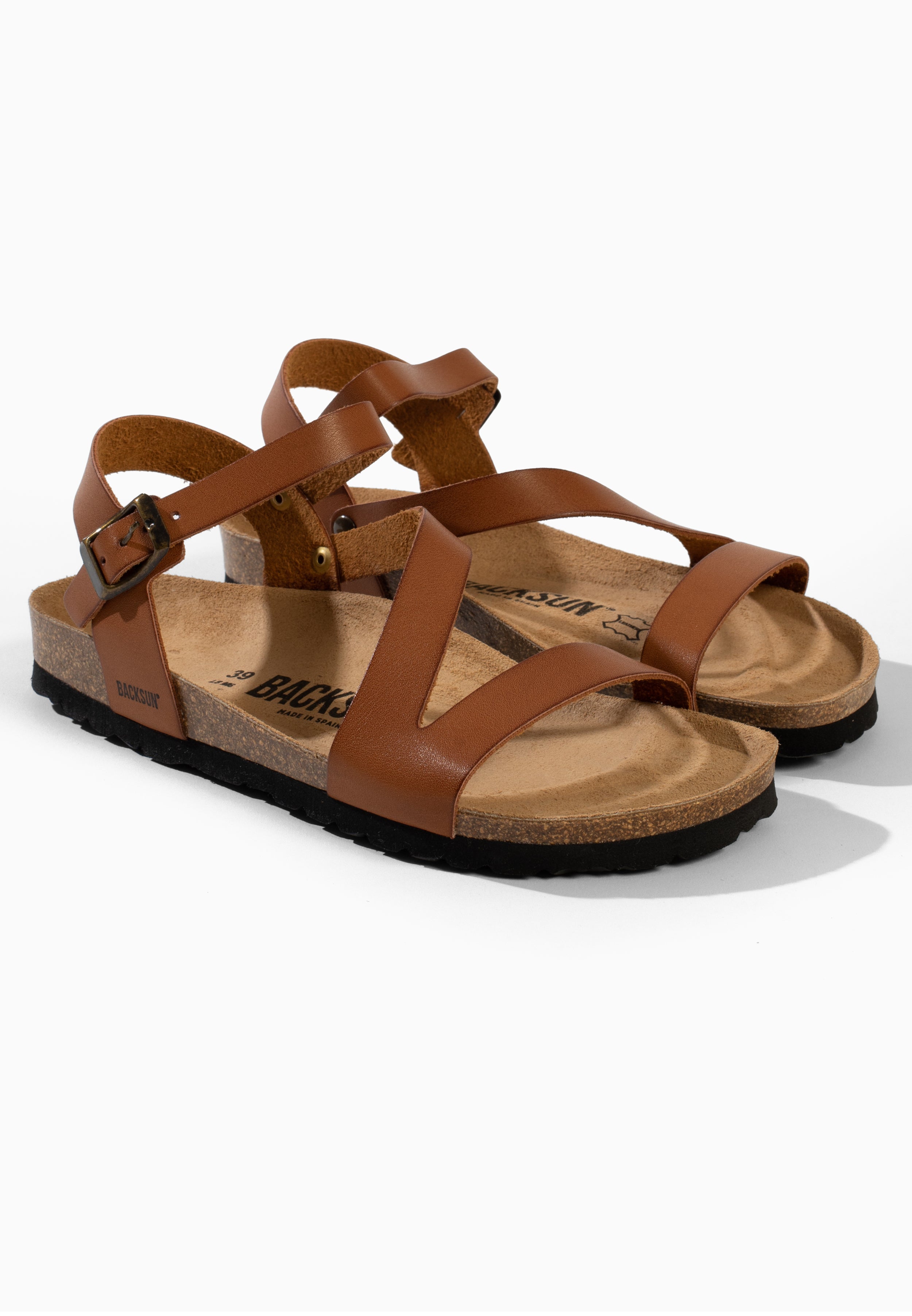 Sandales Parma Multi-Brides Tan