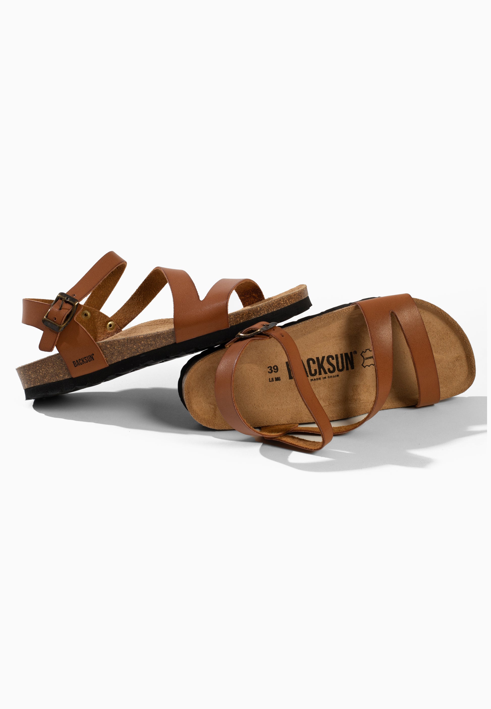 Sandales Parma Multi-Brides Tan