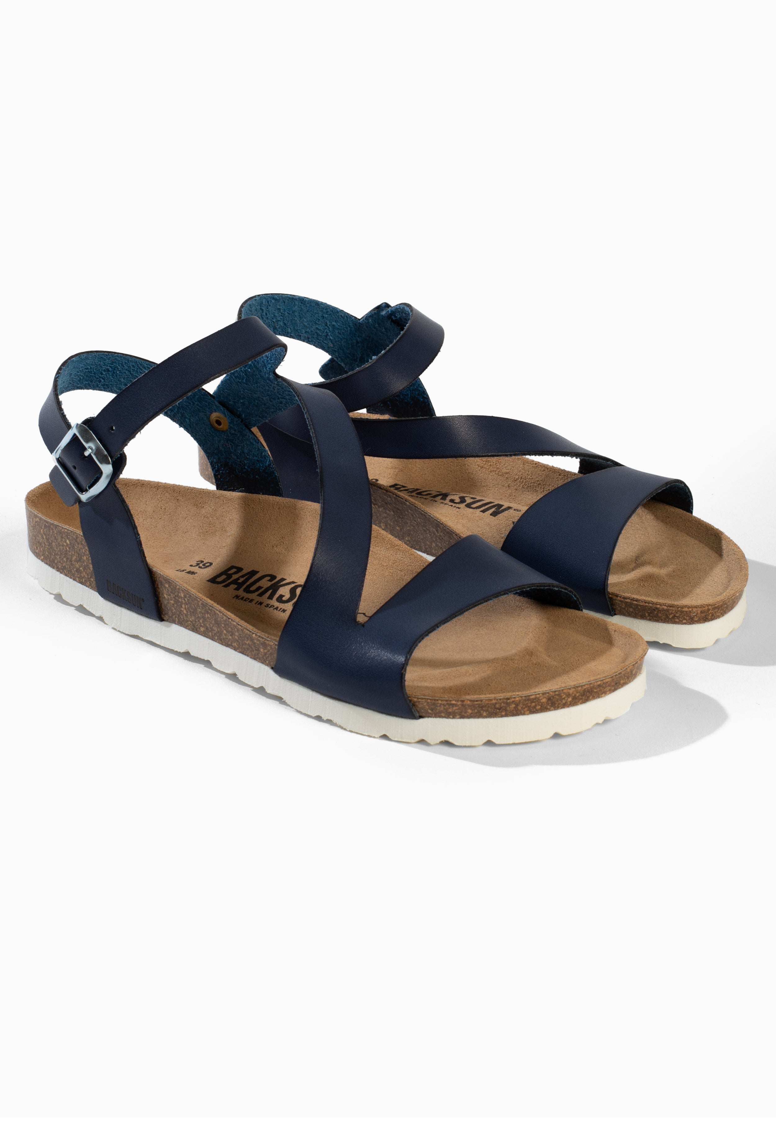 Sandales Parma Multi-Brides Bleu marine