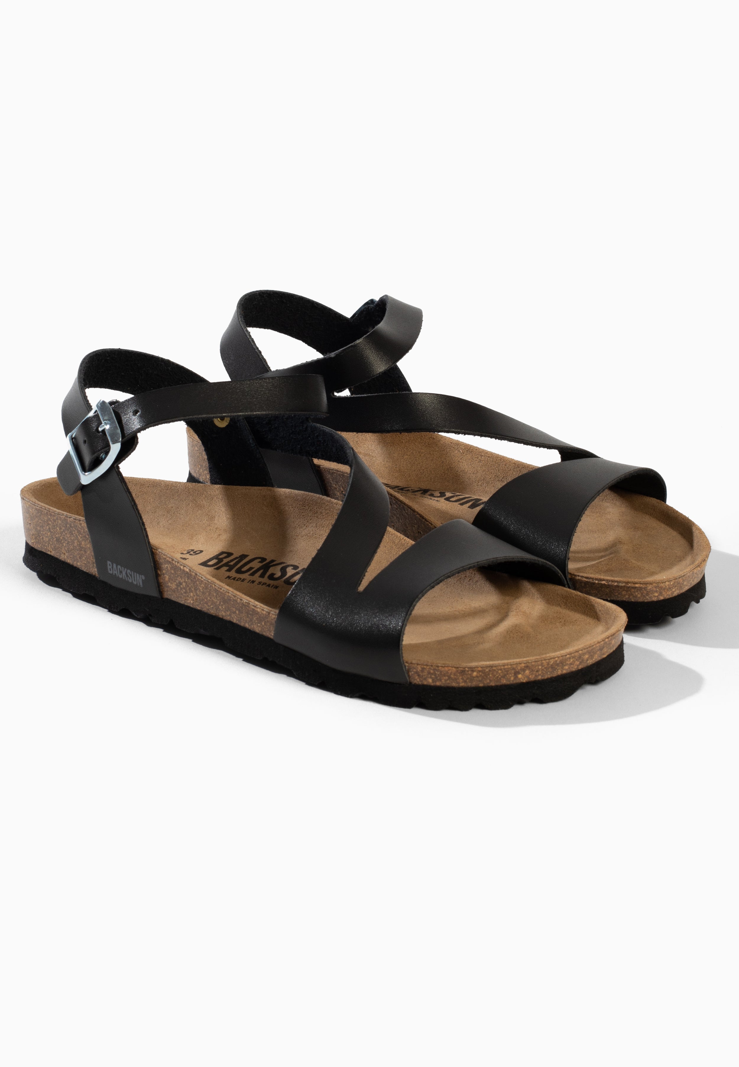 Sandales Parma Multi-Brides Noir