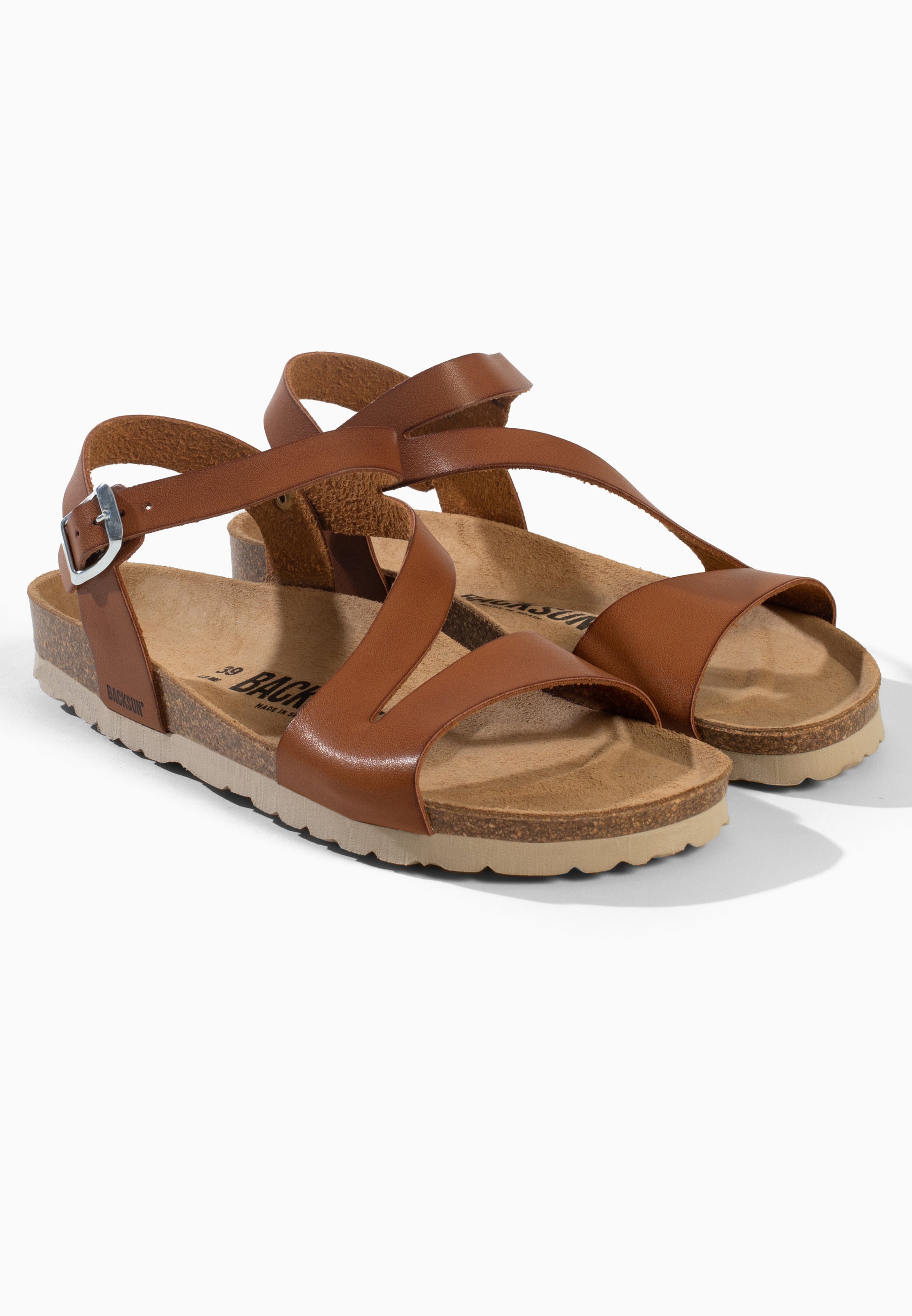 Sandales Parma Multi-Brides Camel