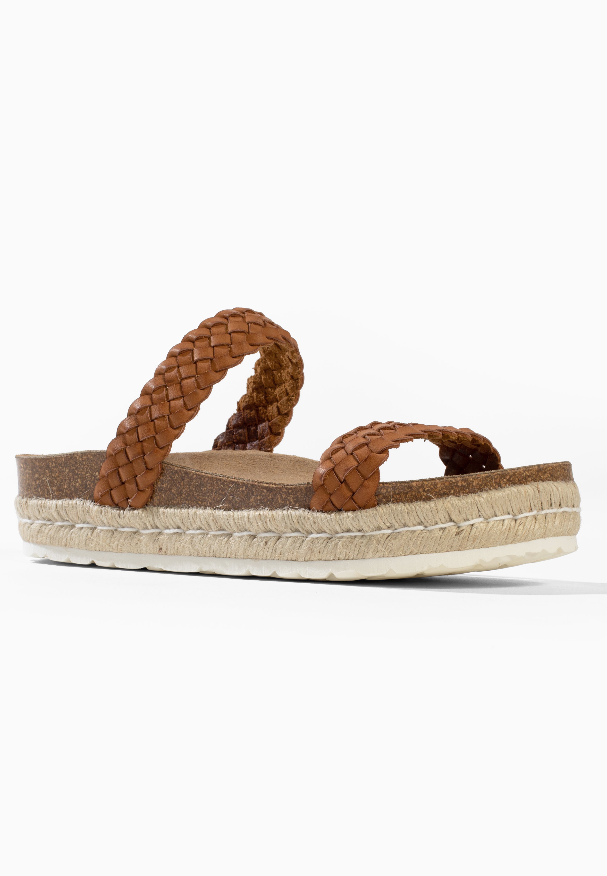 Sandales à Plateforme Pise Beige