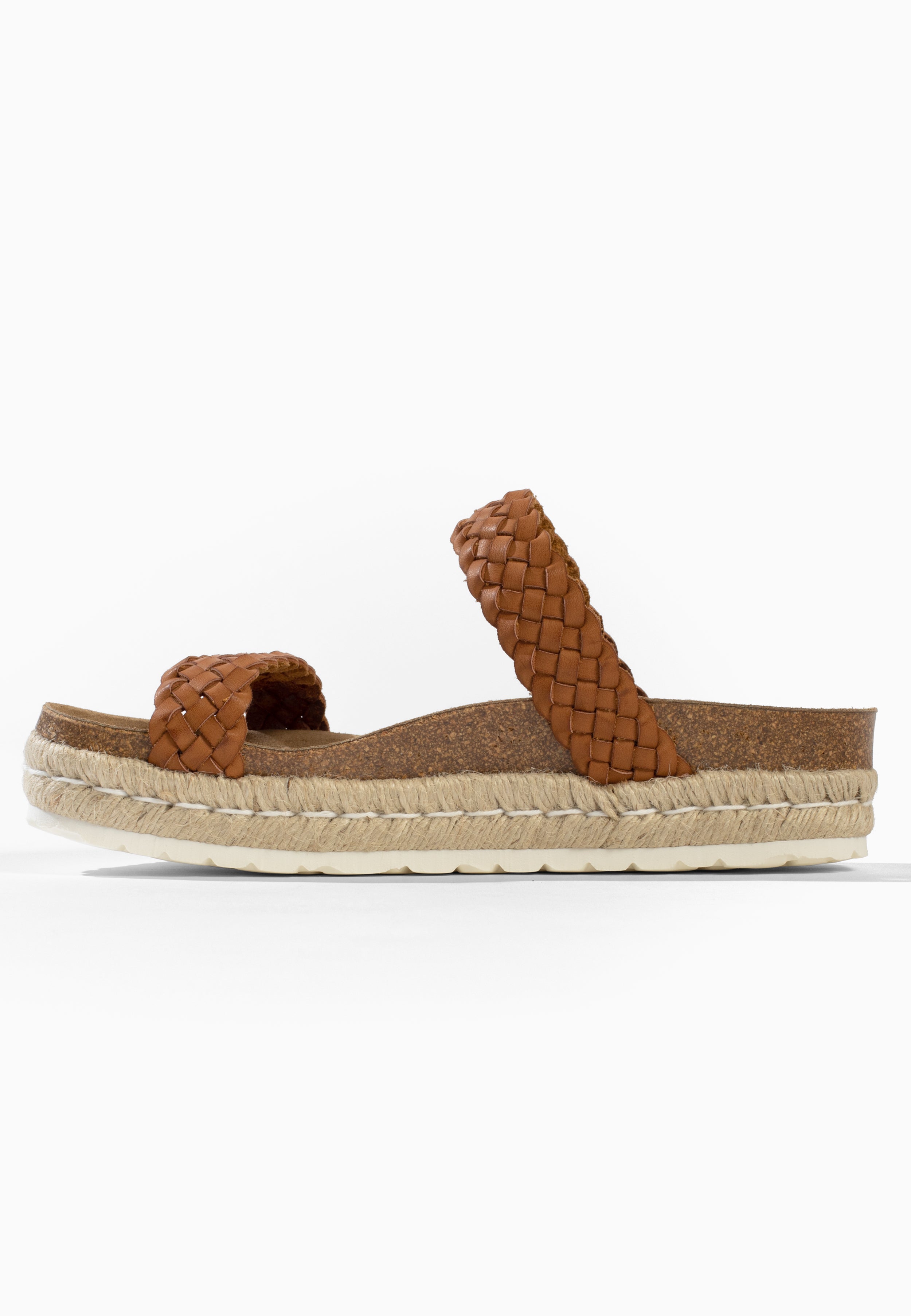 Sandales à Plateforme Pise Beige