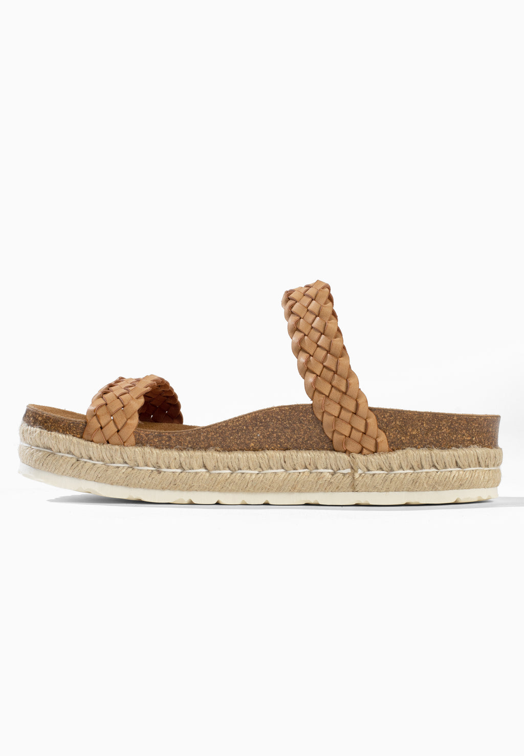 Beige Pisa Platform Sandals