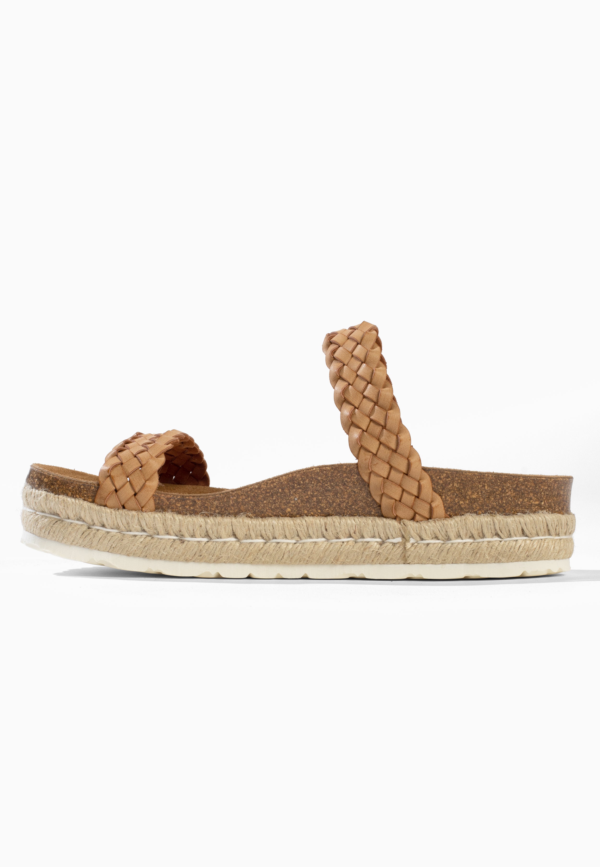 Sandales à Plateforme Pise Beige