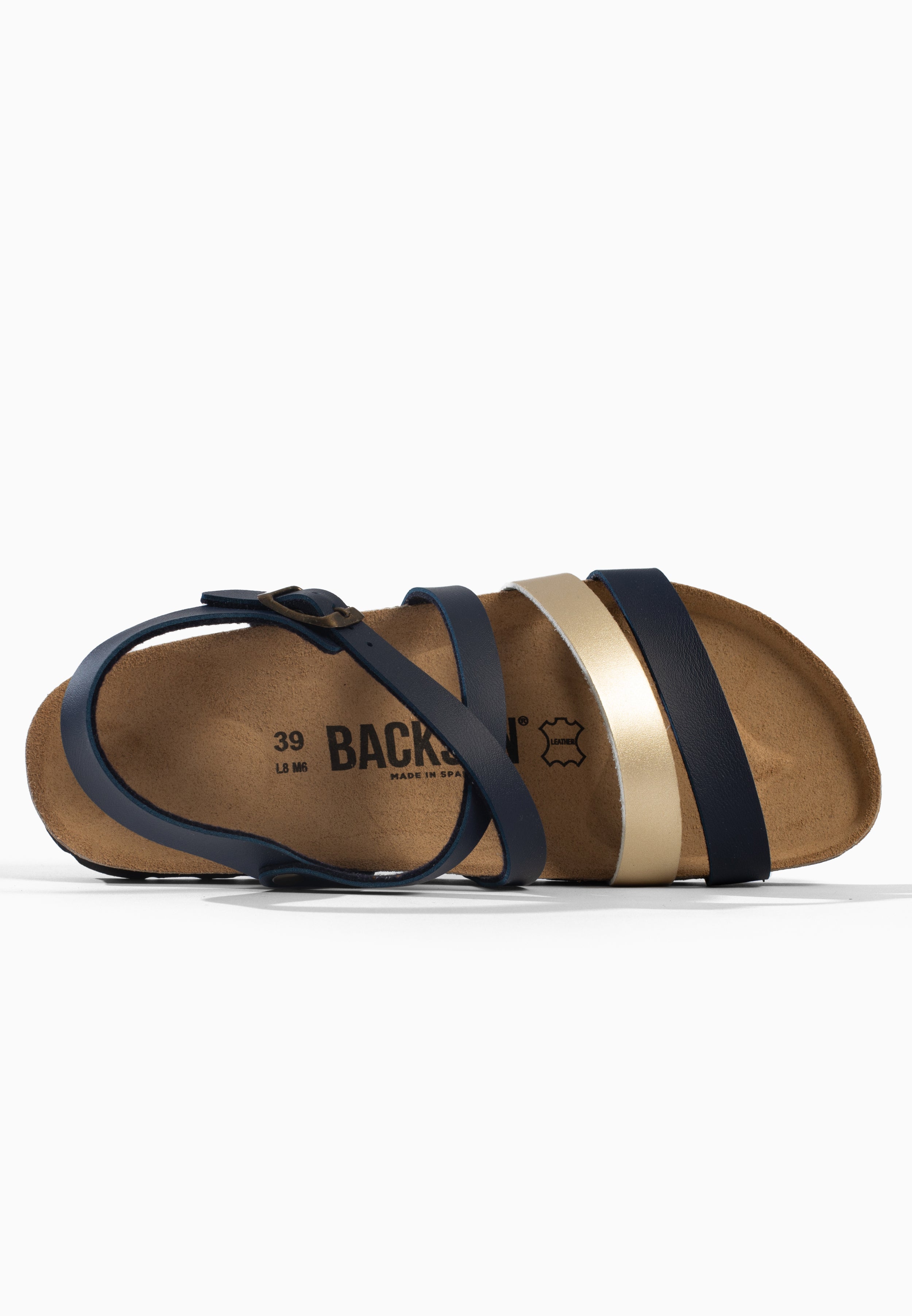Sandales Pantel Multi-Brides Bleu marine