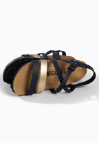 Sandales Pantel Multi-Brides Bleu marine