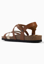 Sandales Pantel Multi-Brides Camel