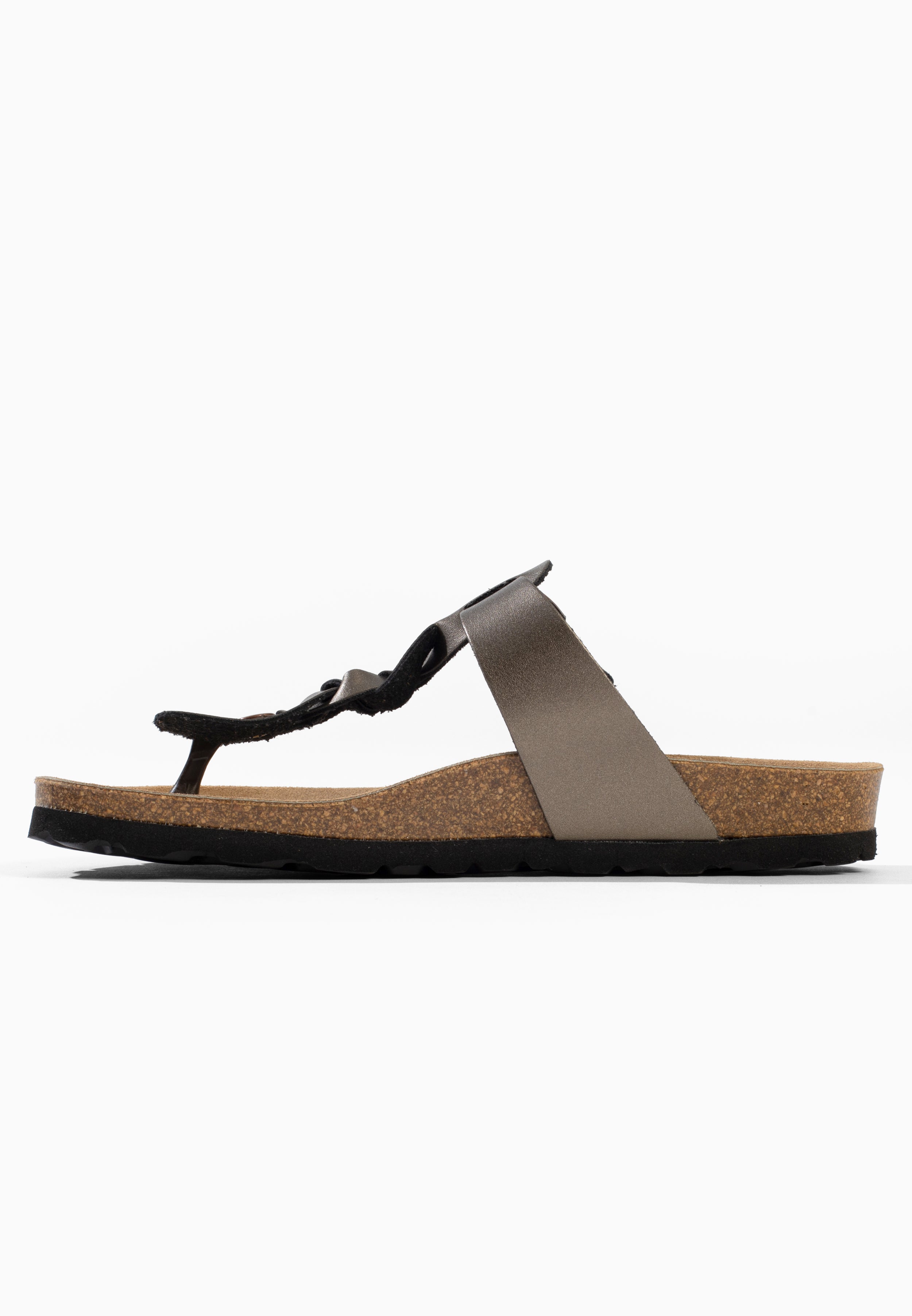 Sandales Reggio à entre-doigts Cuivre