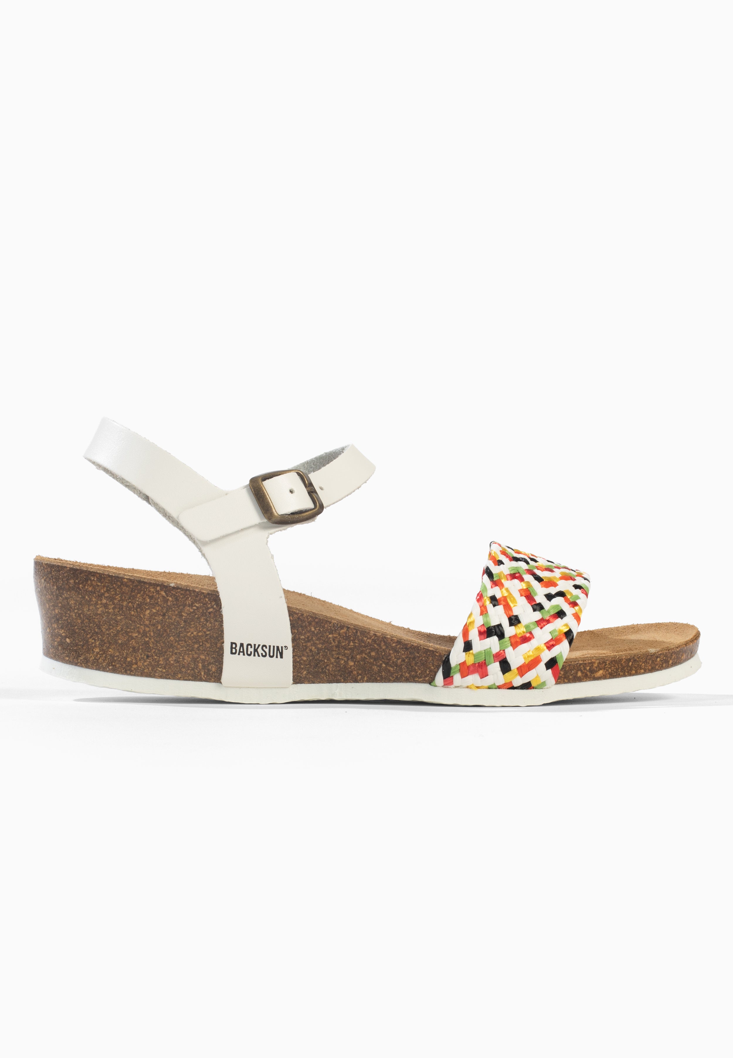 Sandales Compensées et Semi-compensées Calabria Multicolore