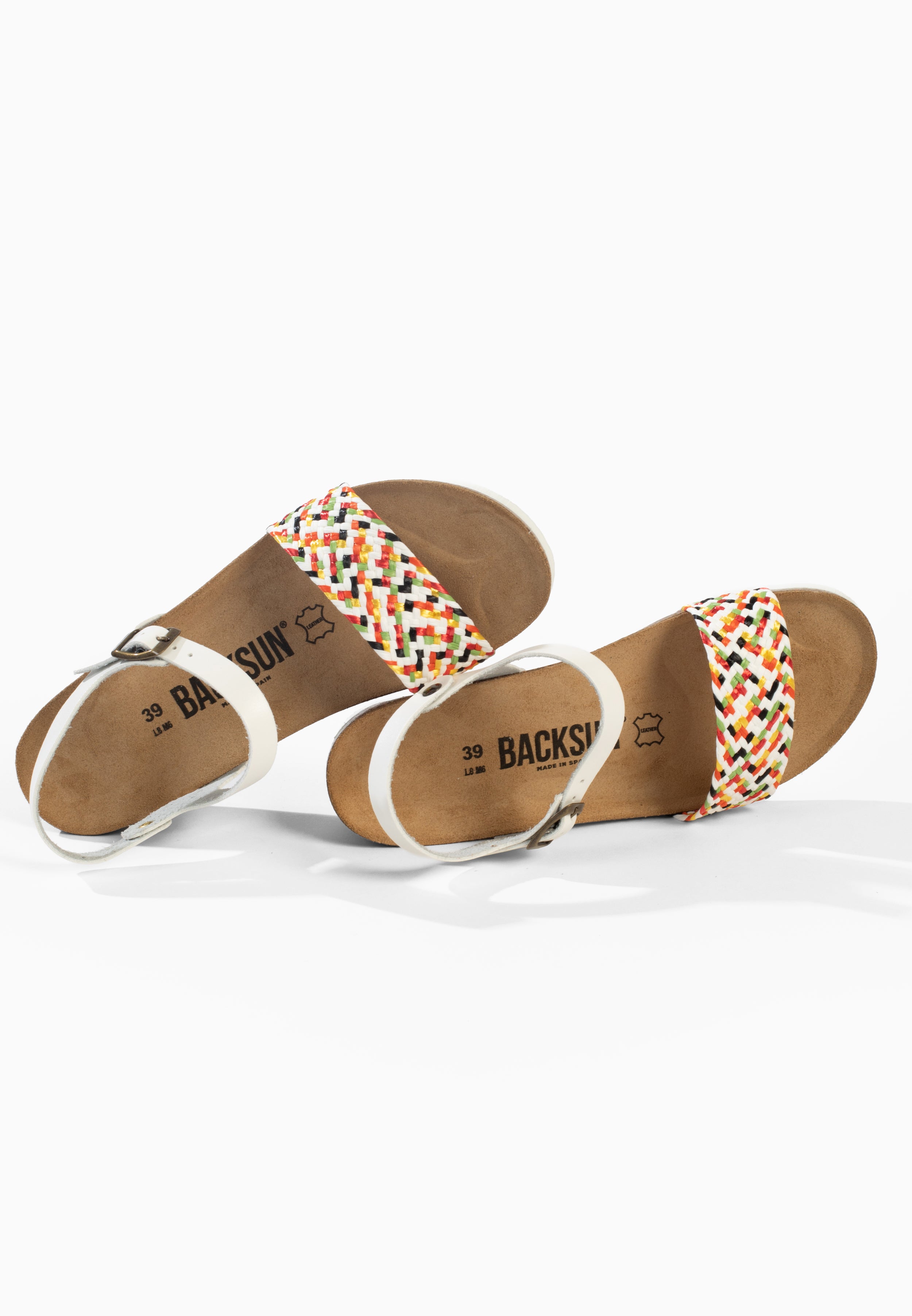 Sandales Compensées et Semi-compensées Calabria Multicolore