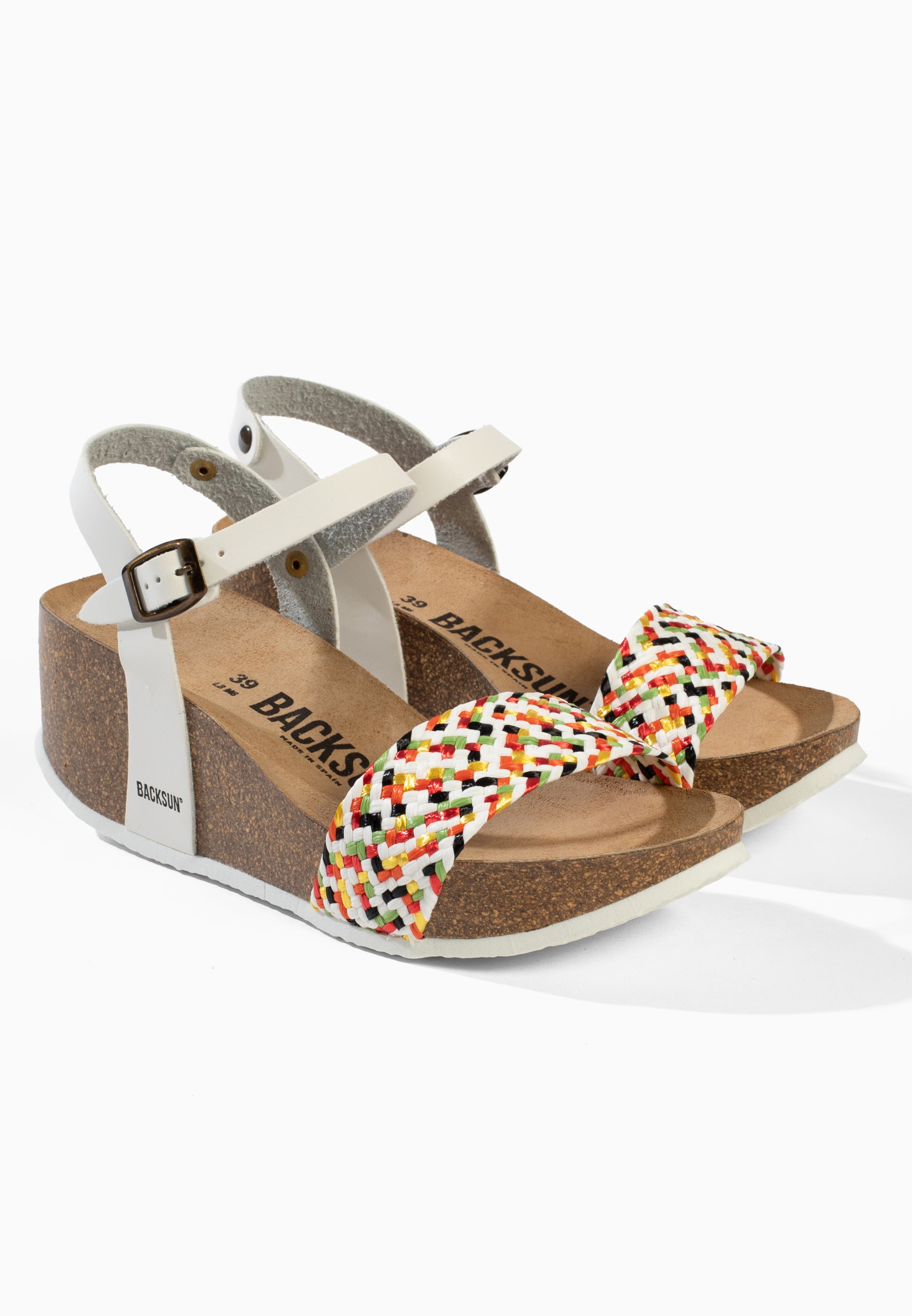Sandales Compensées et Semi-compensées Rimini Multicolore