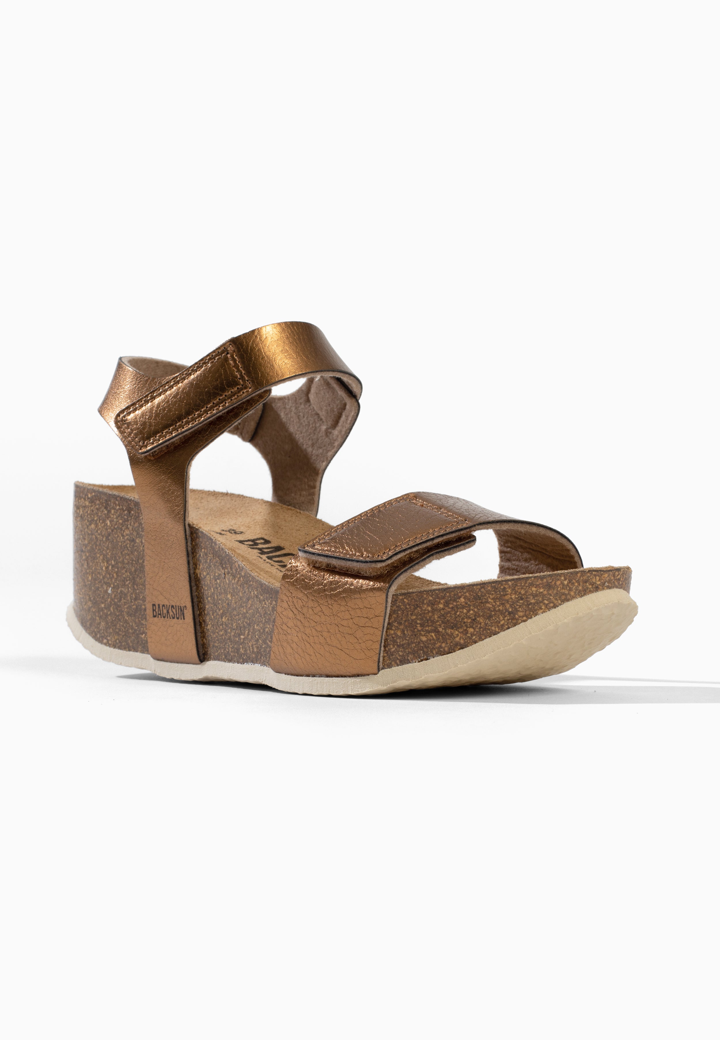 Sandales Compensées et Semi-compensées Roma Bronze
