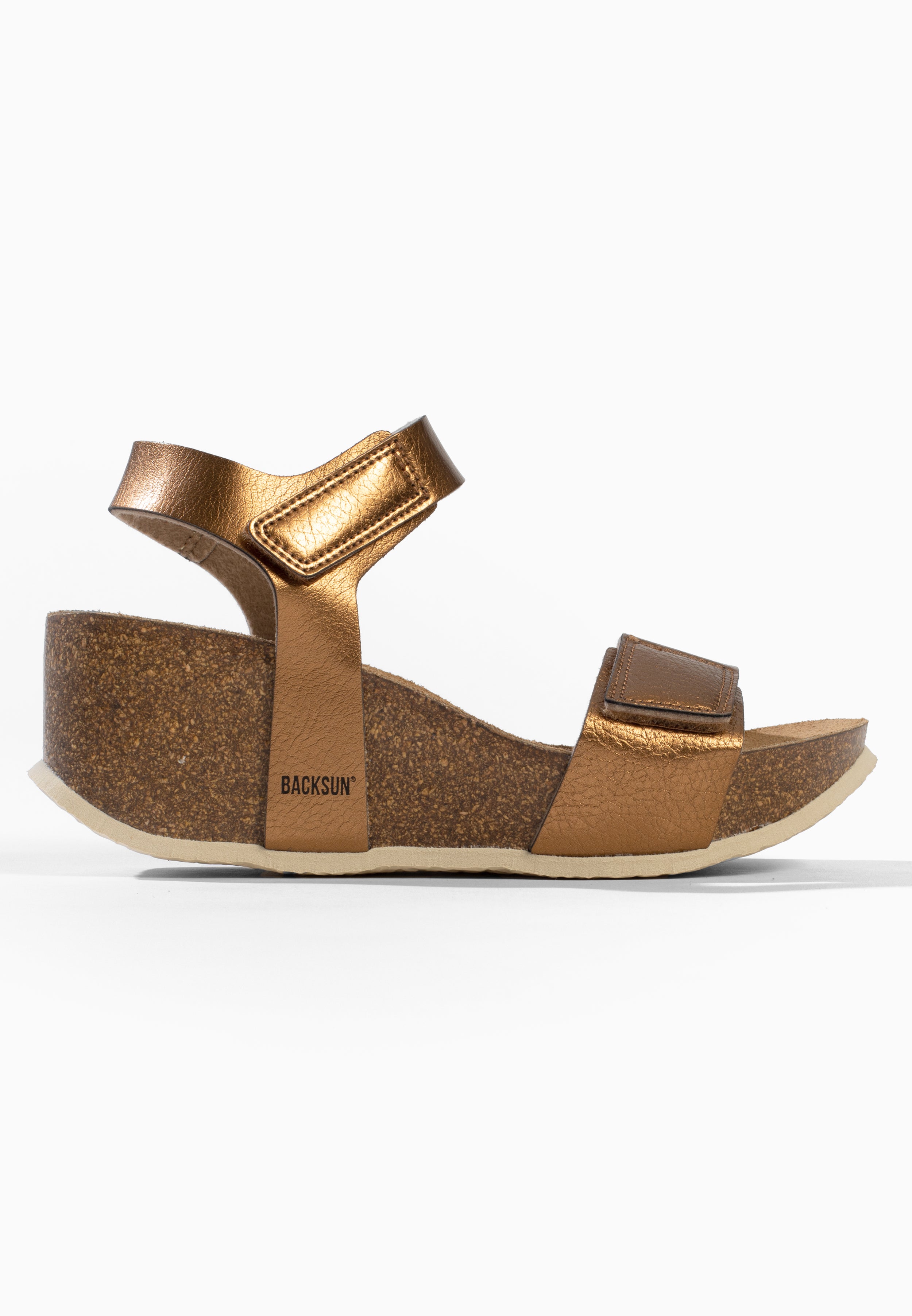 Sandales Compensées et Semi-compensées Roma Bronze