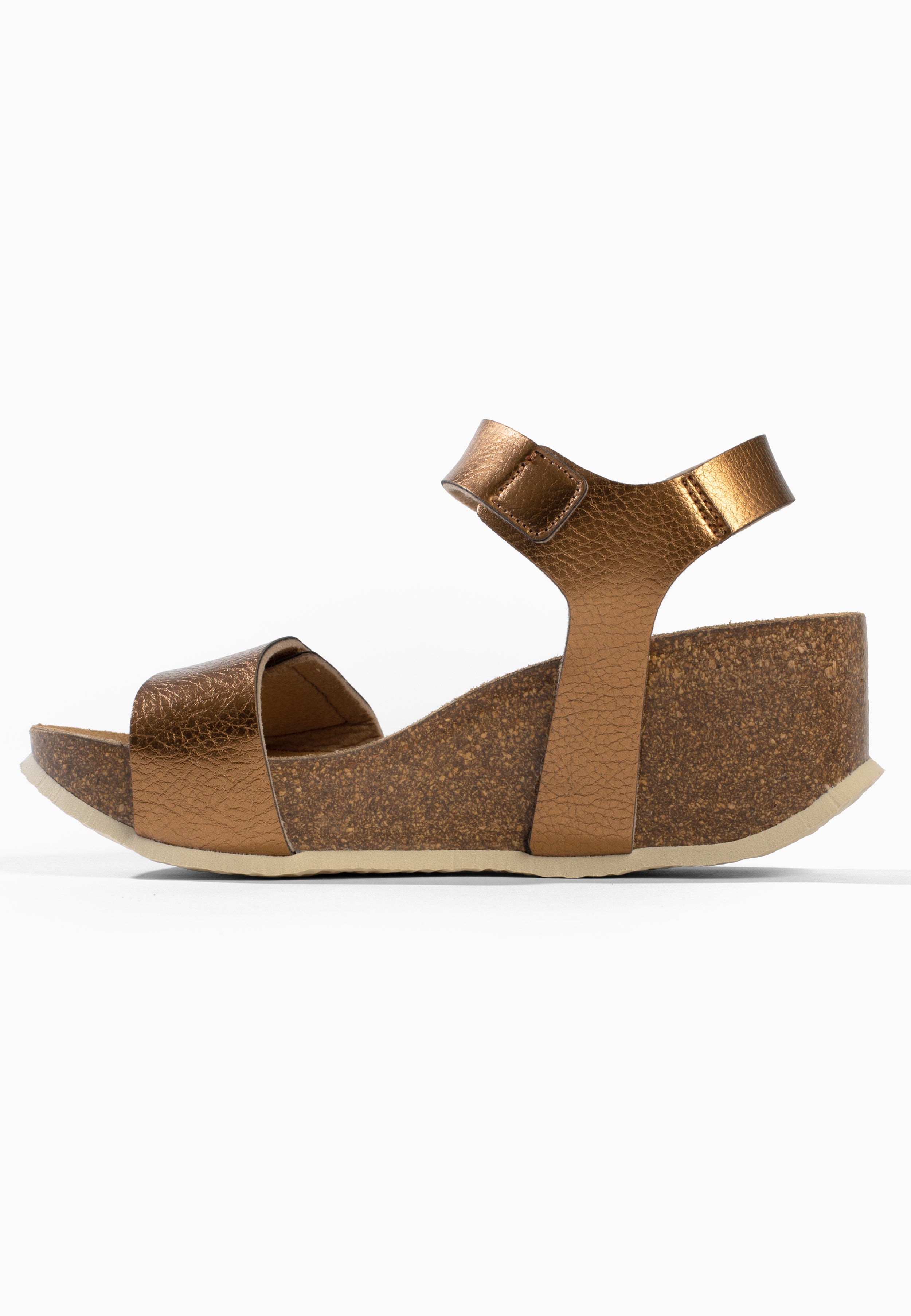 Sandales Compensées et Semi-compensées Roma Bronze
